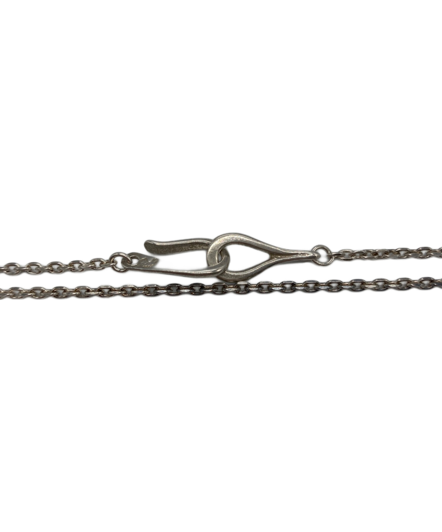 【中古】LARRY SMITH シルバー チェーンネックレス 中古・古着通販】LARRY SMITH (ラリースミス) インフィニティフック