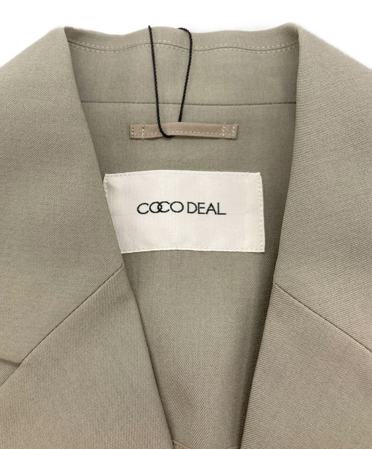 中古・古着通販】COCODEAL (ココディール) ブローチセットバックベルト