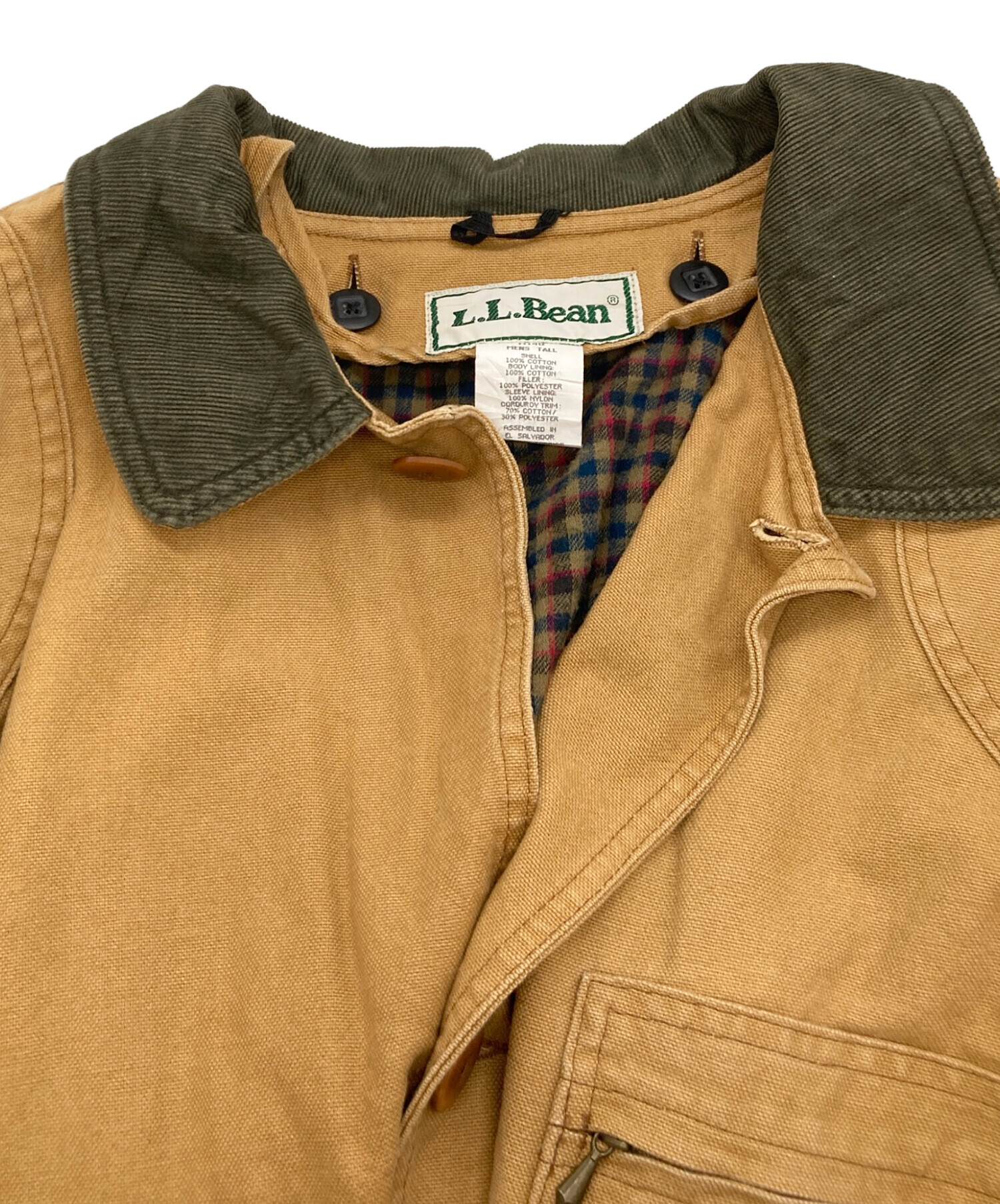 中古・古着通販】L.L.Bean (エルエルビーン) ライナー付ハンティング
