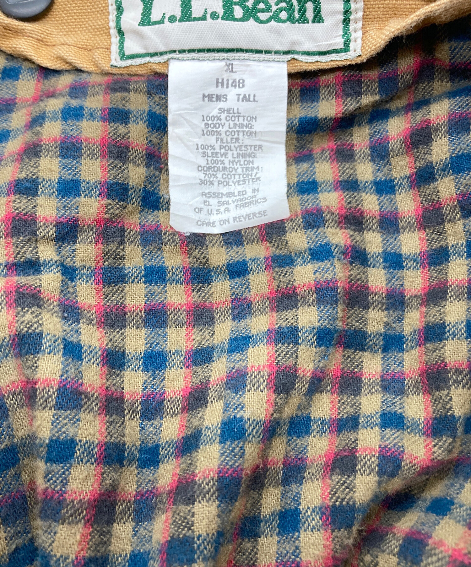 中古・古着通販】L.L.Bean (エルエルビーン) ライナー付ハンティング