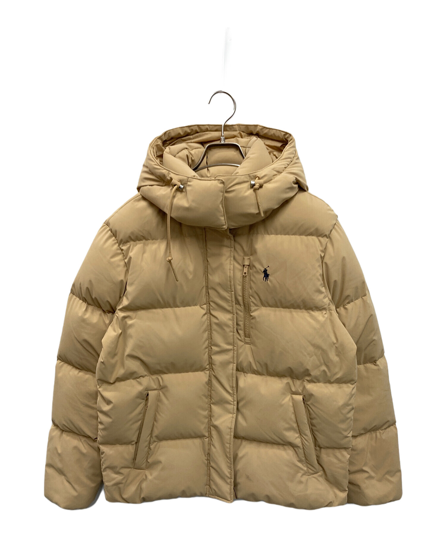 POLO SPORT ラルフローレン ダウンジャケット ベージュ 中古・古着通販】POLO RALPH LAUREN (ポロ・ラルフローレン