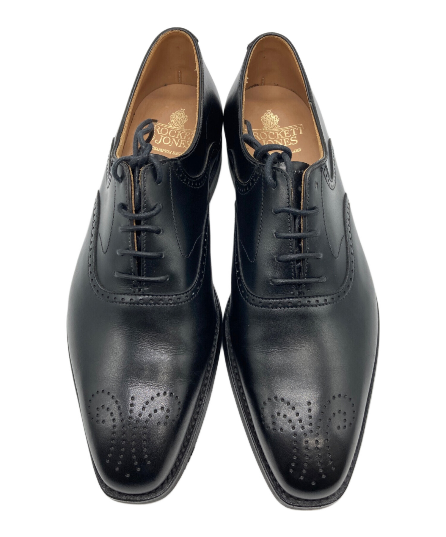 Crockett & Jones ウィングチップ ドレスシューズ 中古・古着通販】Crockett & Jones (クロケット＆ジョーンズ) ウィング