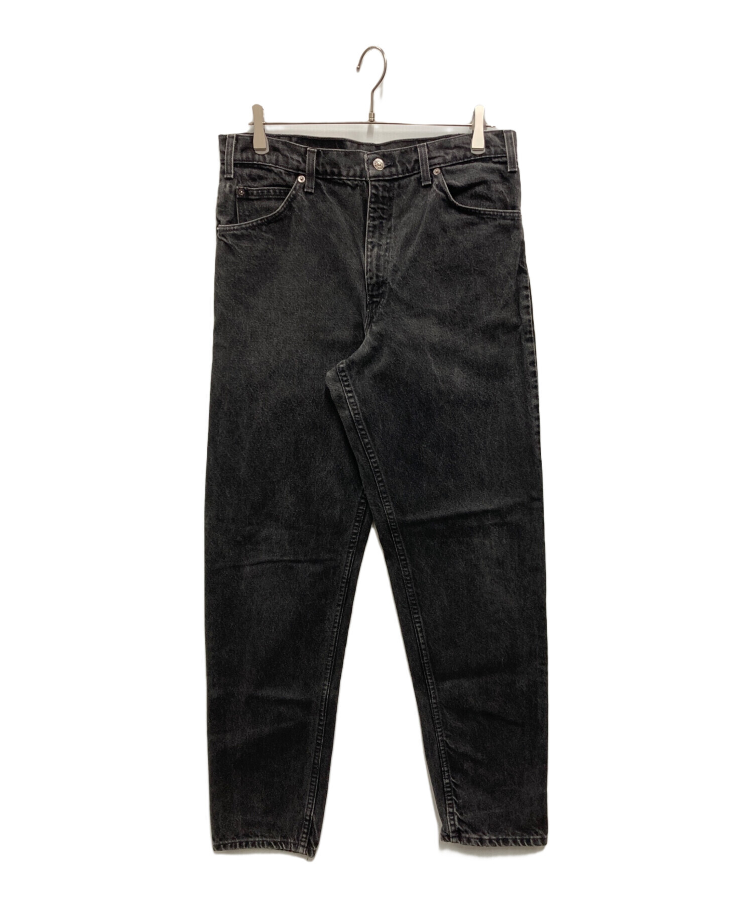 中古・古着通販】LEVI'S (リーバイス) 後染め550デニムパンツ ブラック