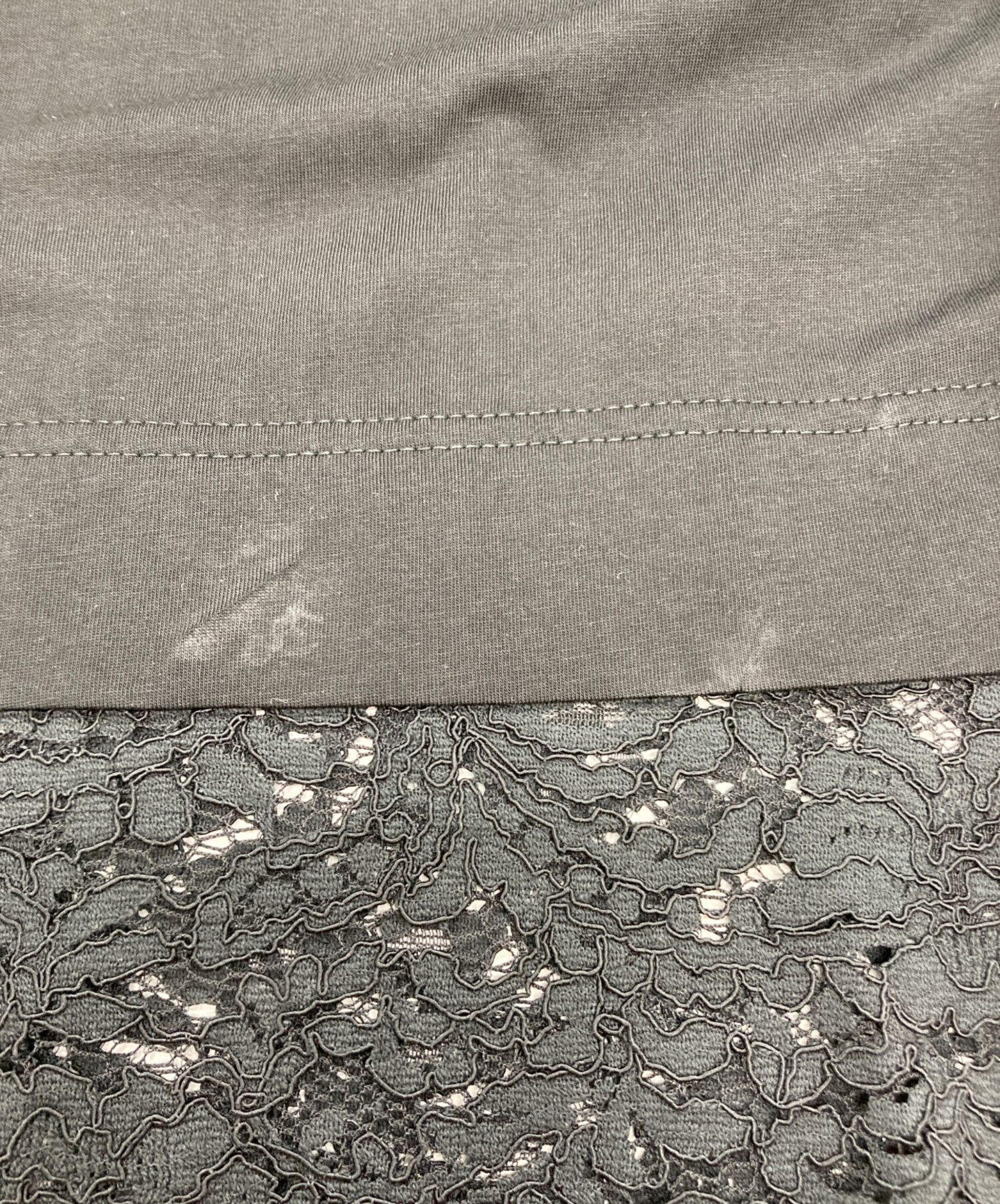 中古・古着通販】cygne (シーニュ) バッグレーストップス Jos ブラック