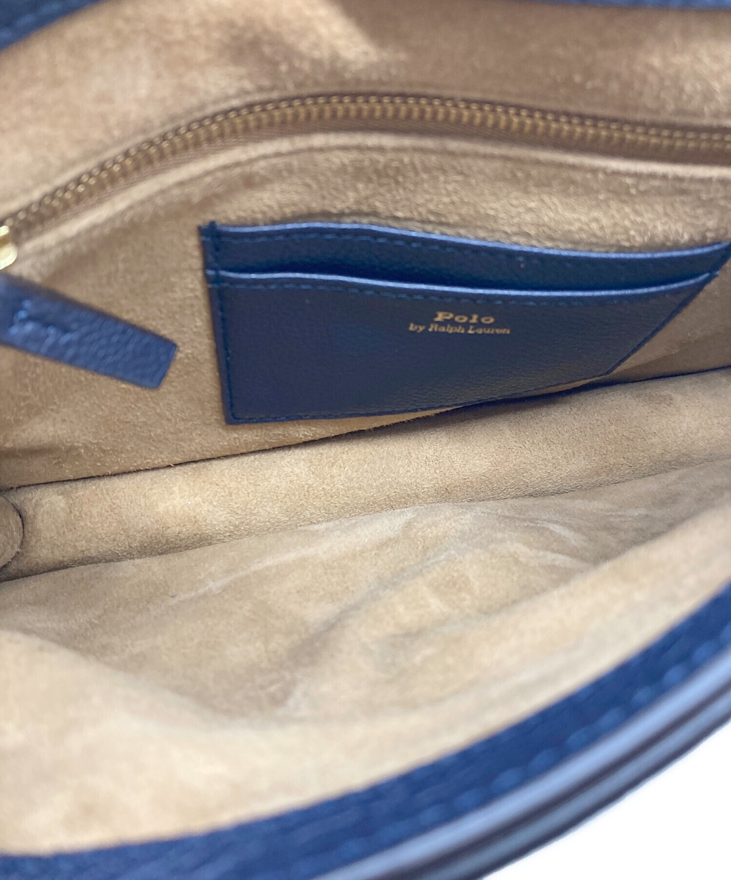 ケーキ【極美品】Polo レザーチェーンウォレット&バッグ/ネイビー 中古・古着通販】POLO RALPH LAUREN (ポロ・ラルフローレン) Polo ID