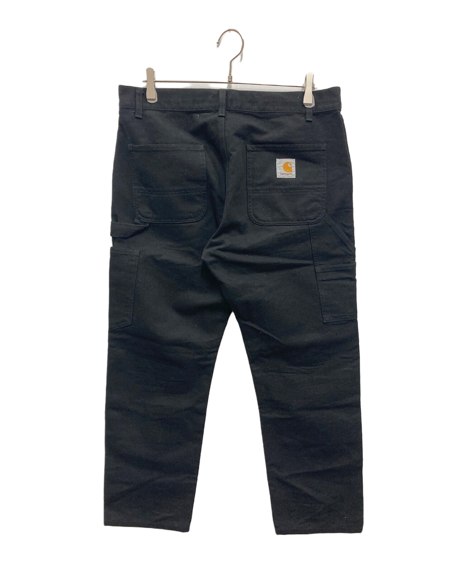 Carhartt ダブルニー ワークパンツ ブラック 38x32 古着 中古・古着通販】CARHARTT WIP (カーハート ワーク イン プログレス