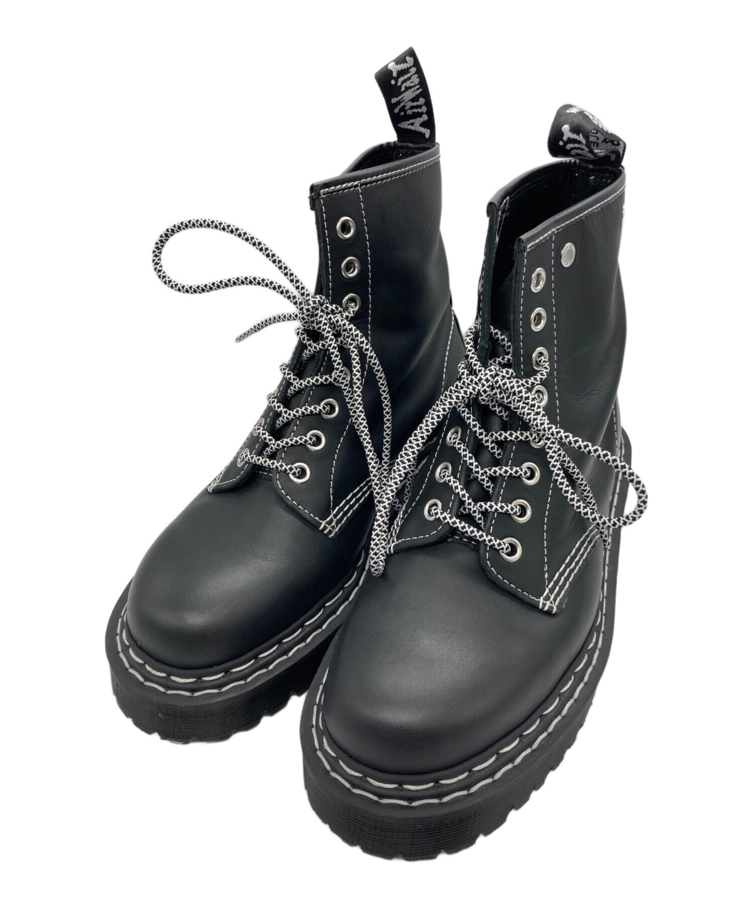 【クリーニング済み】ドクターマーチン 1460 8ホール UK6 25 箱付 中古・古着通販】Dr.Martens (ドクターマーチン) 1460 BEX ホワイト
