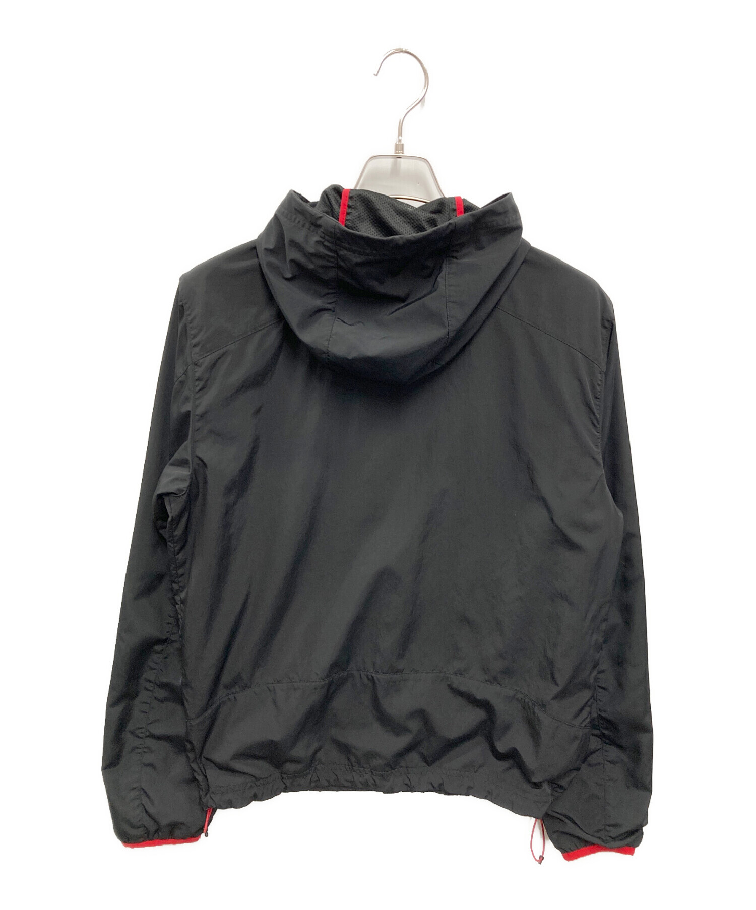 ポロラルフローレン ビッグポニー ナイロンジャケット フーディ 黒 Y2K 古着 中古・古着通販】POLO RALPH LAUREN (ポロ・ラルフローレン) ビッグ