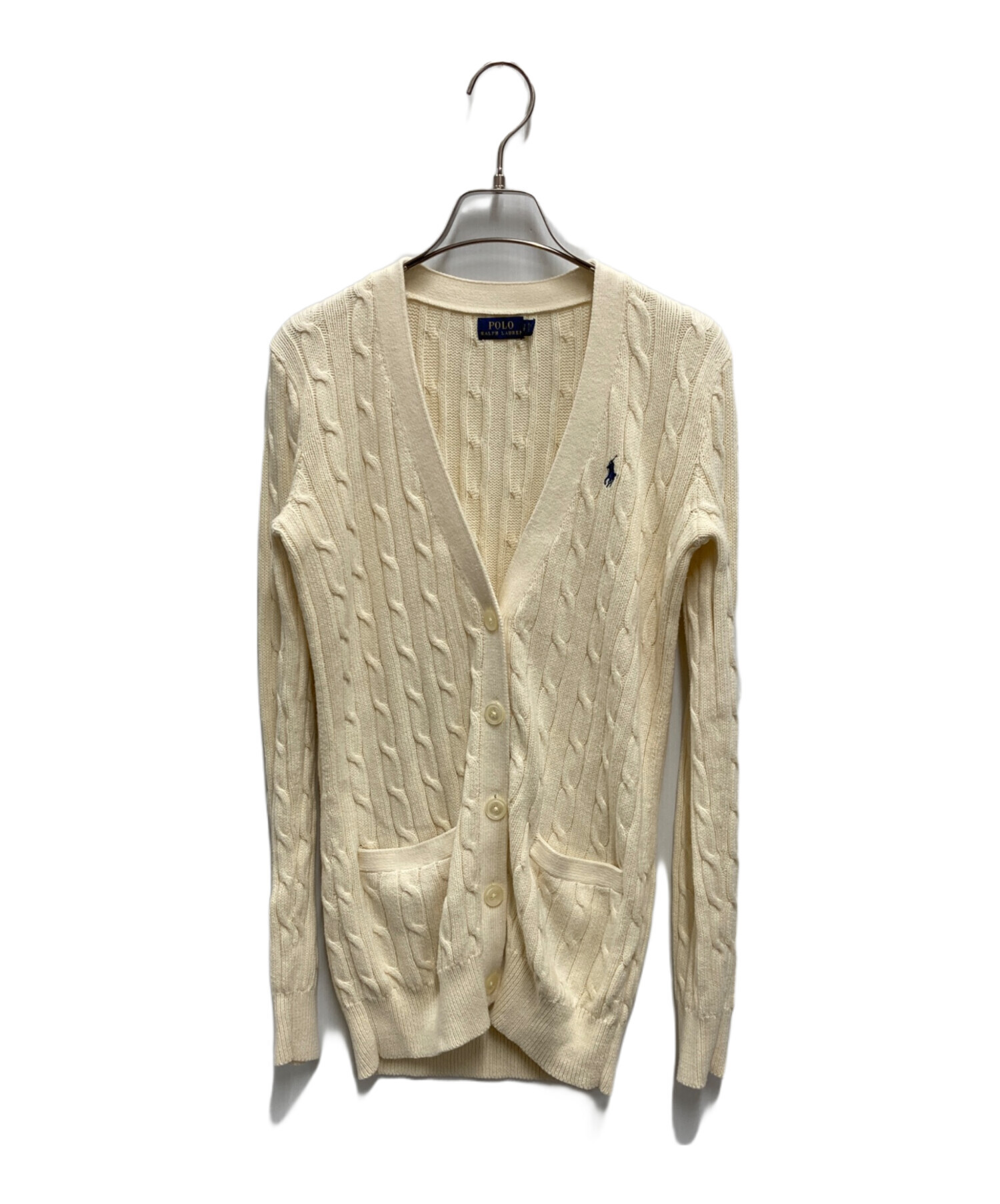 【未使用品✨】最新タグ ポロbyラルフローレン ケーブルニットカーディガン XS 中古・古着通販】POLO RALPH LAUREN (ポロ・ラルフローレン) ケーブル