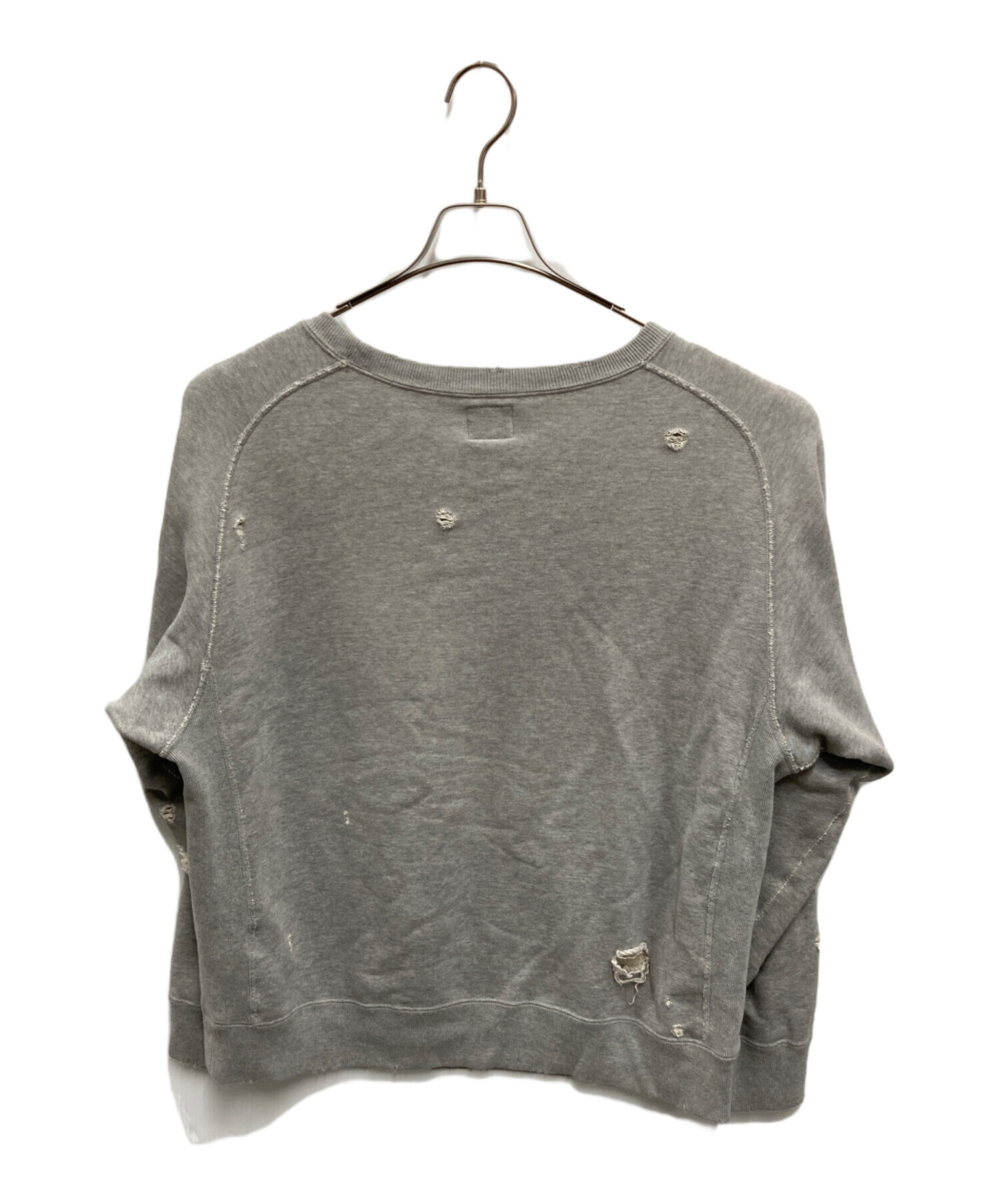 中古・古着通販】Needles (ニードルズ) DECONSTRUCTED SWEAT SHIRT