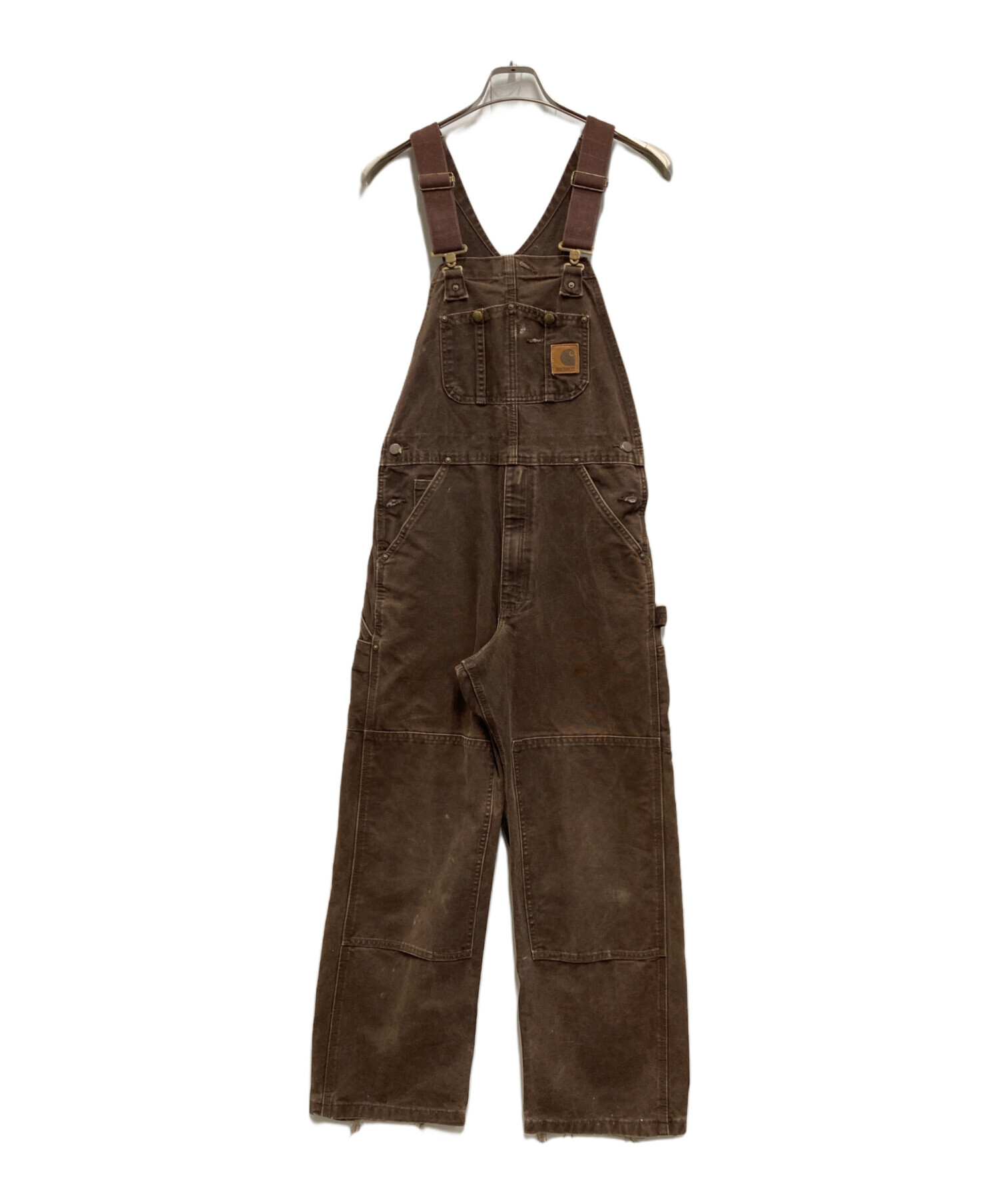 Carhartt カーハート オーバーオール R06 DKB 32x34 中古・古着通販】CarHartt (カーハート) ダック地 オーバーオール