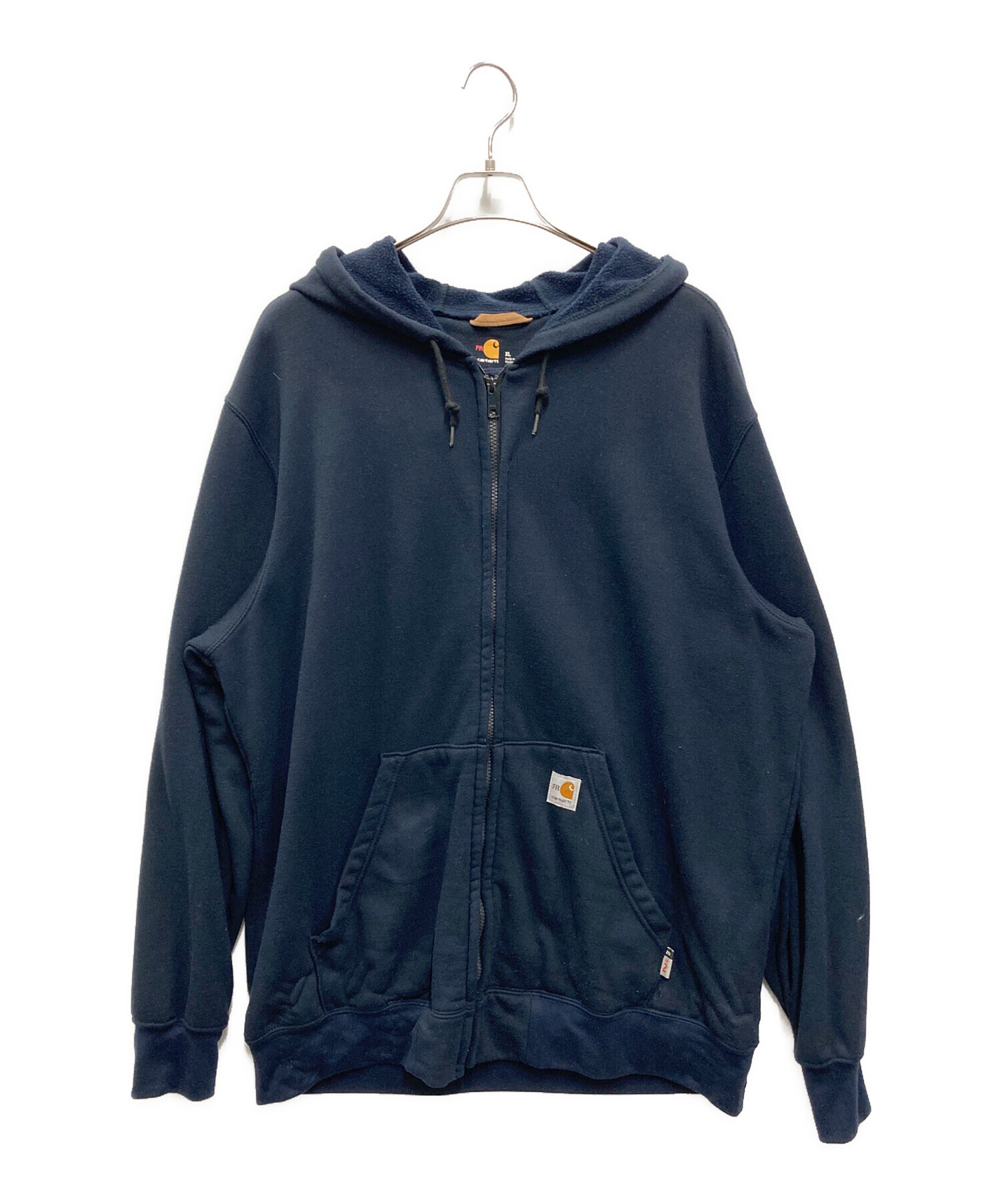 90’s Carhartt 美品 極フェード　ジップパーカー　XL 茄子紺 中古・古着通販】CarHartt FR (カーハート) ジップパーカー ネイビー