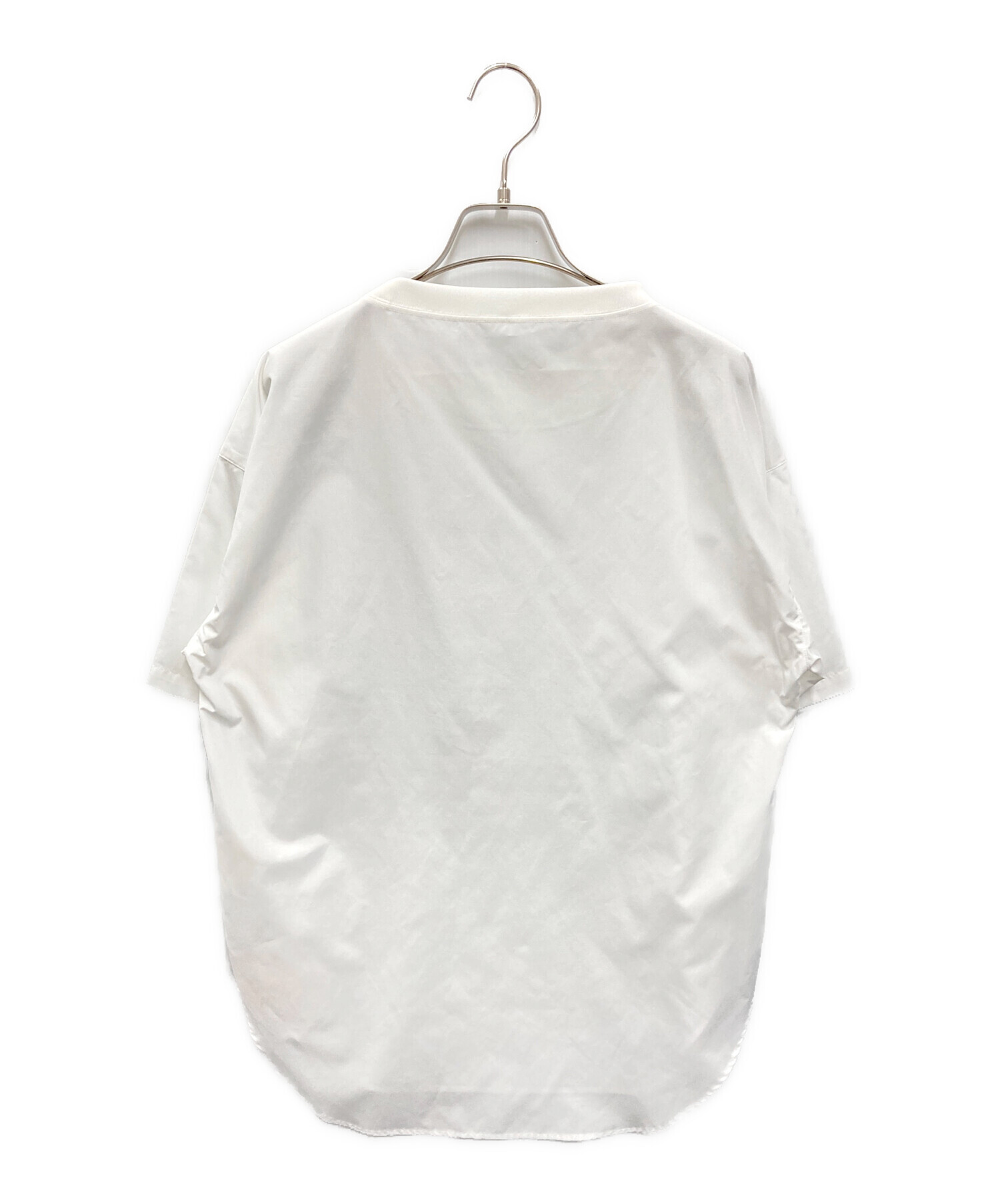 中古・古着通販】pois (ポワ) long blouse tee ホワイト サイズ:1 未