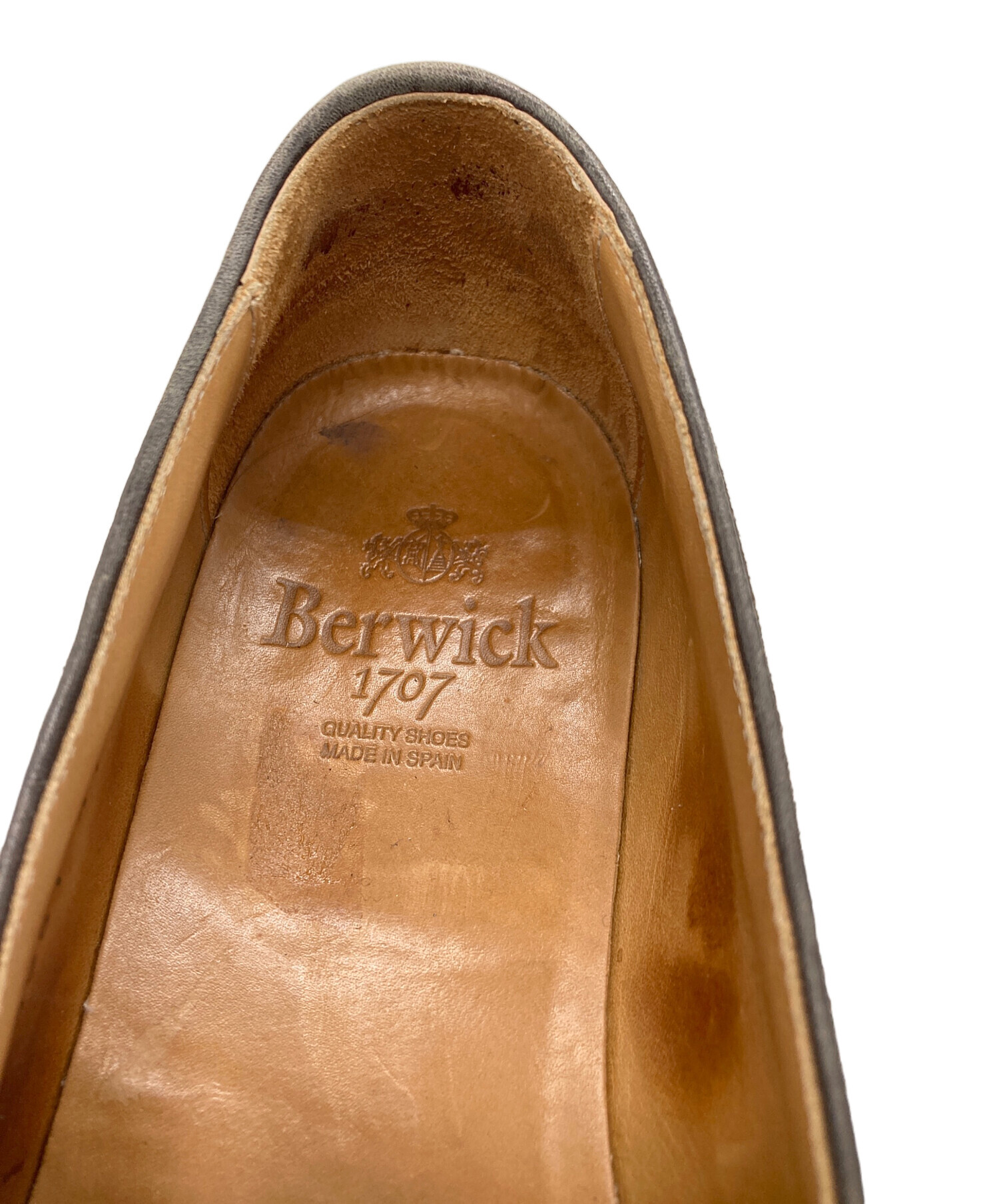 中古・古着通販】berwick (バーウィック) スエード タッセルローファー 