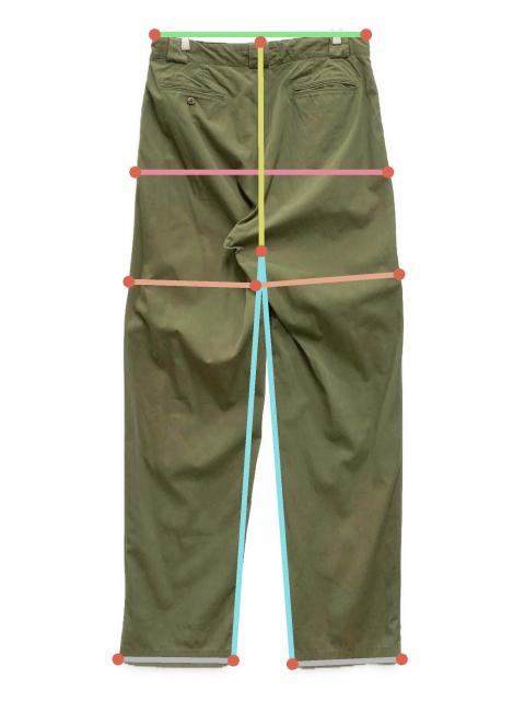 パンツ Nigel Cabourn 18ss PLEATS WIDE PANTS 中古・古着通販】NIGEL CABOURN (ナイジェルケーボン) PLEATS WIDE