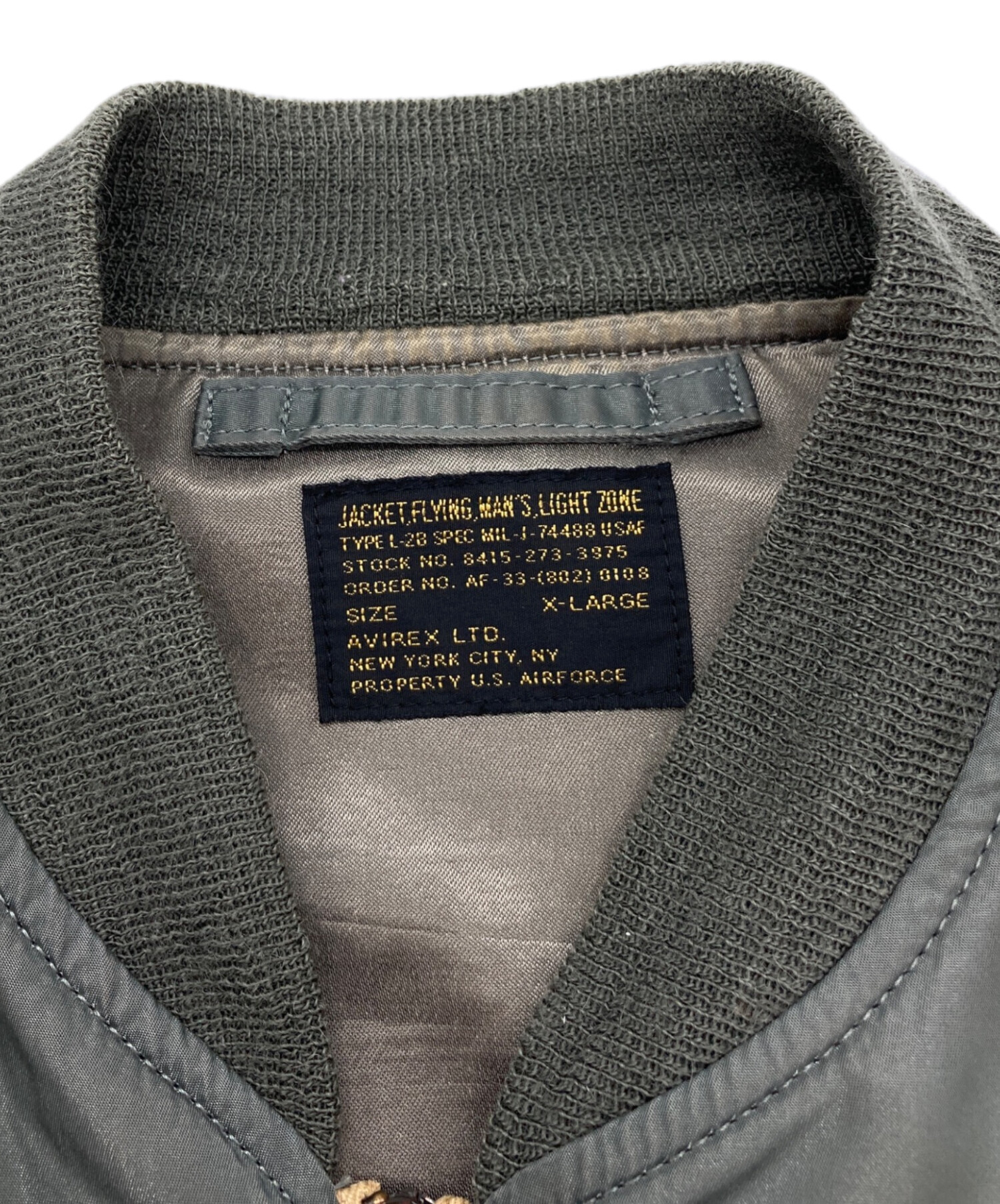 中古・古着通販】AVIREX (アヴィレックス) L-2B VINTAGE フライト