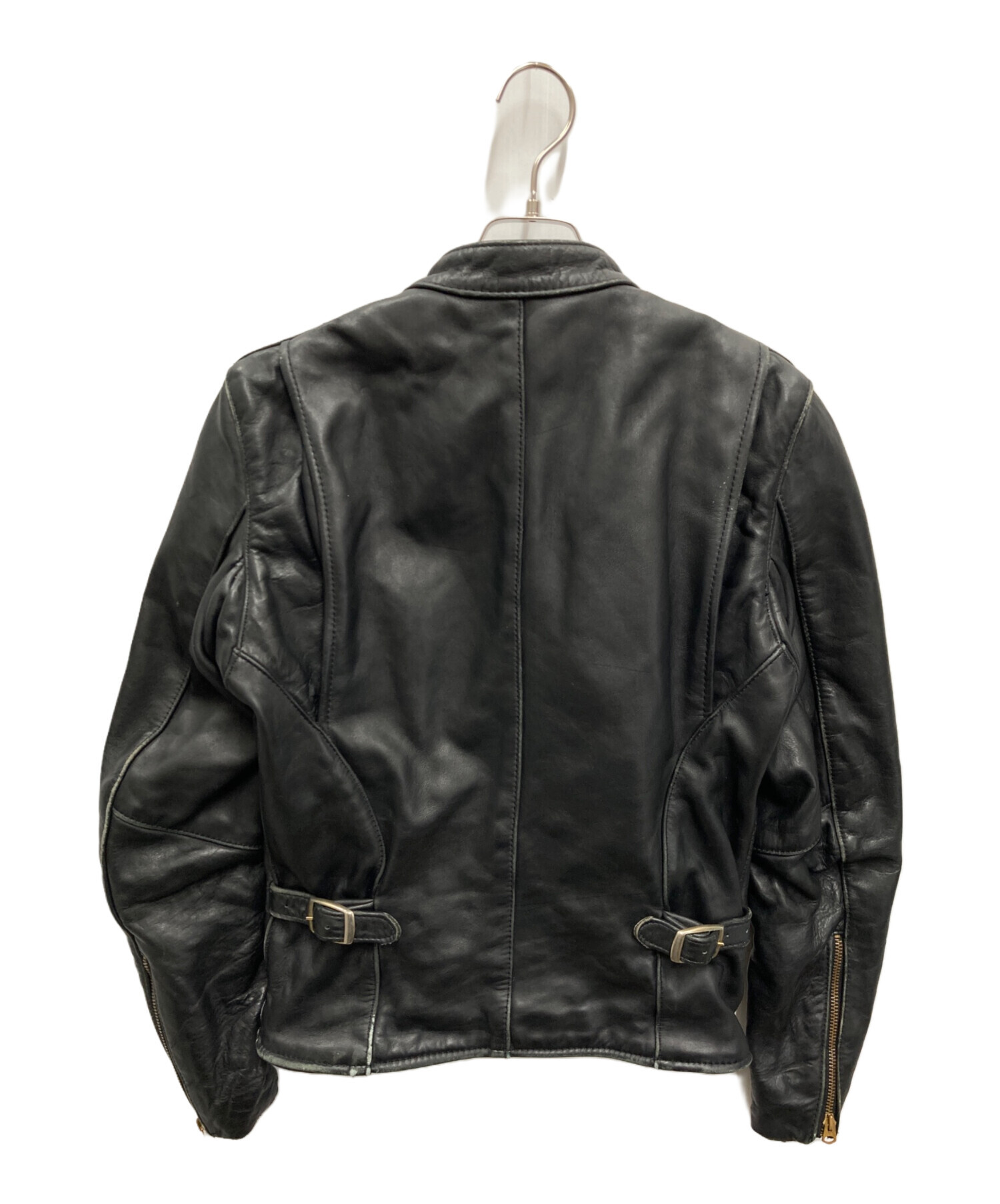 中古・古着通販】VANSON (バンソン) シングルライダースジャケット