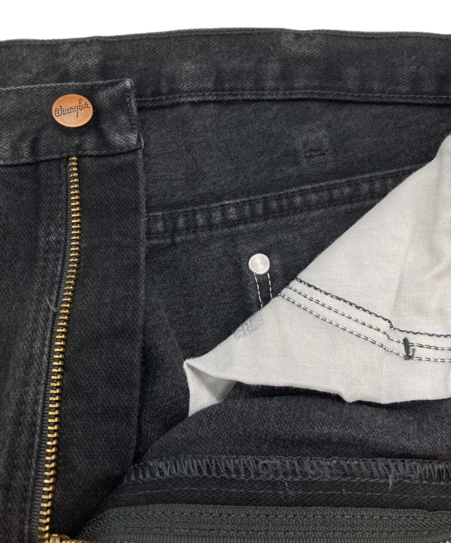 中古・古着通販】Wrangler (ラングラー) スタッズ加工デニムパンツ