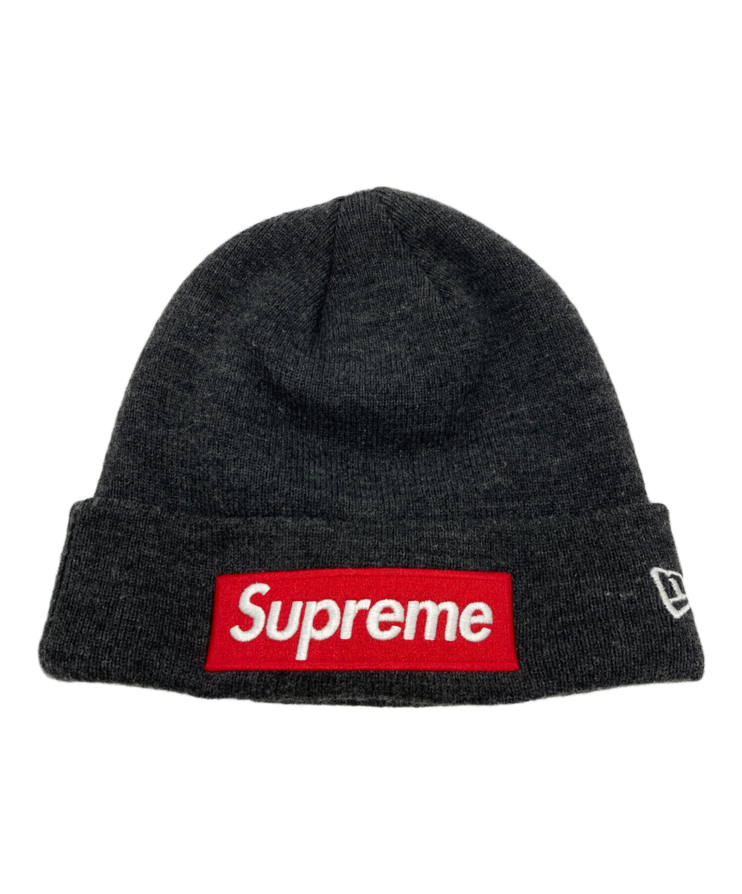中古・古着通販】Supreme (シュプリーム) BOX LOGO BEANIE グレー