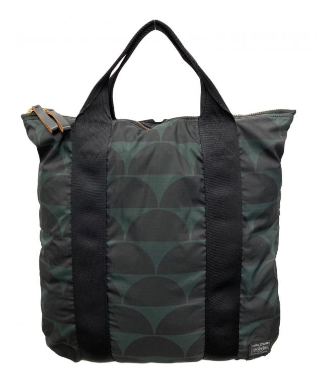 極美品☆PORTER　MARNI　2way トートリュック　グリーン 中古・古着通販】MARNI (マルニ) PORTER (ポーター) 2WAYバックパック