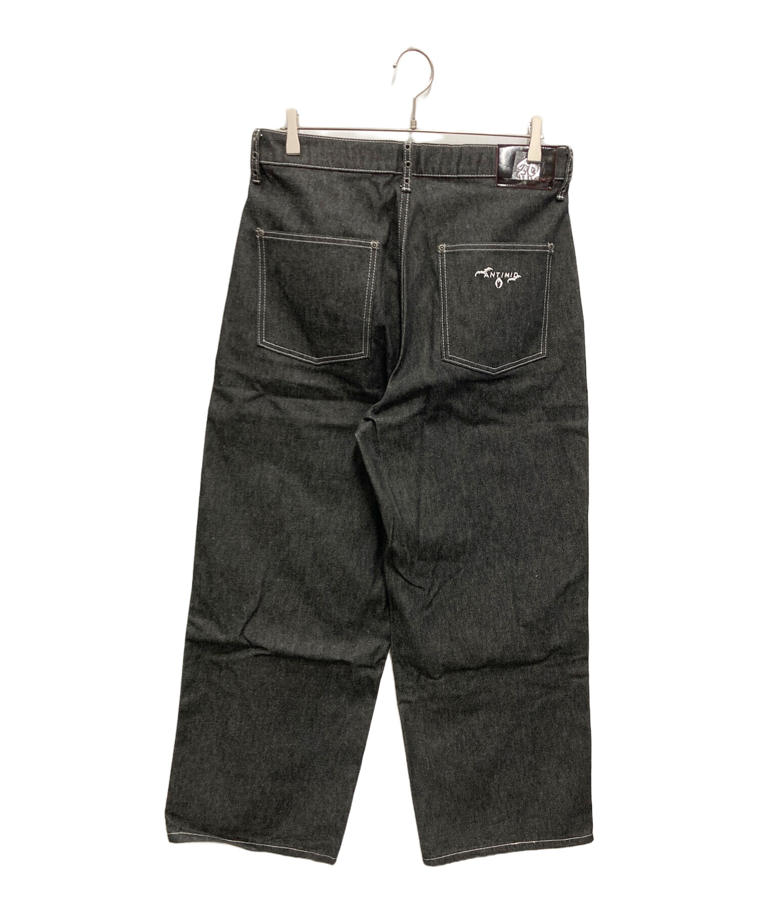 中古・古着通販】ANTIMID (アンチミッド) ブラックデニムパンツ