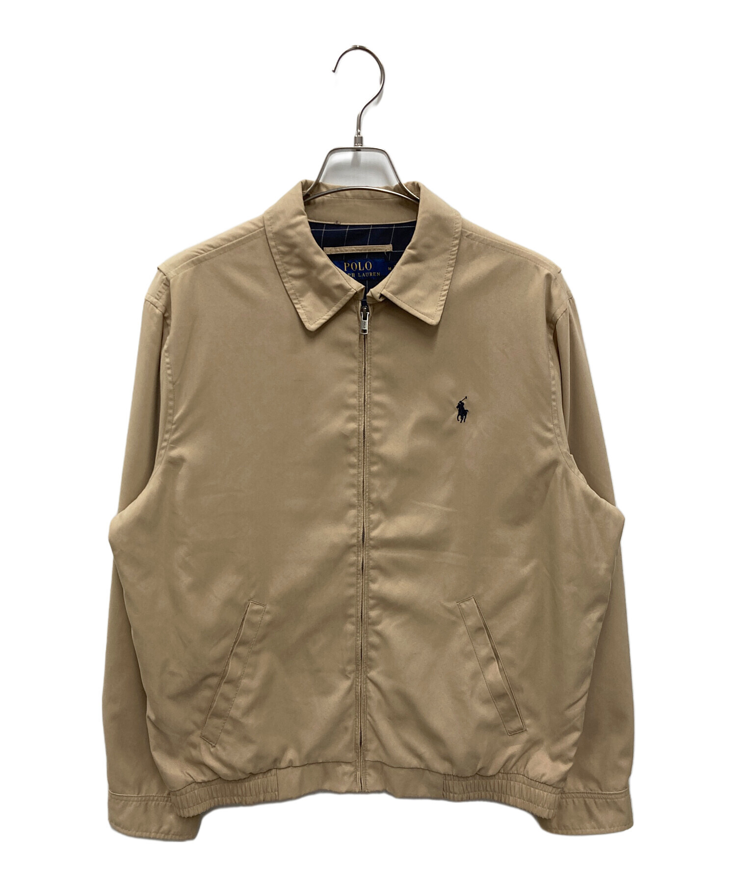 清*汰様 POLO RALPH LAUREN スウィングトップ ベージュ M 中古・古着通販】POLO RALPH LAUREN (ポロ・ラルフローレン) スイング