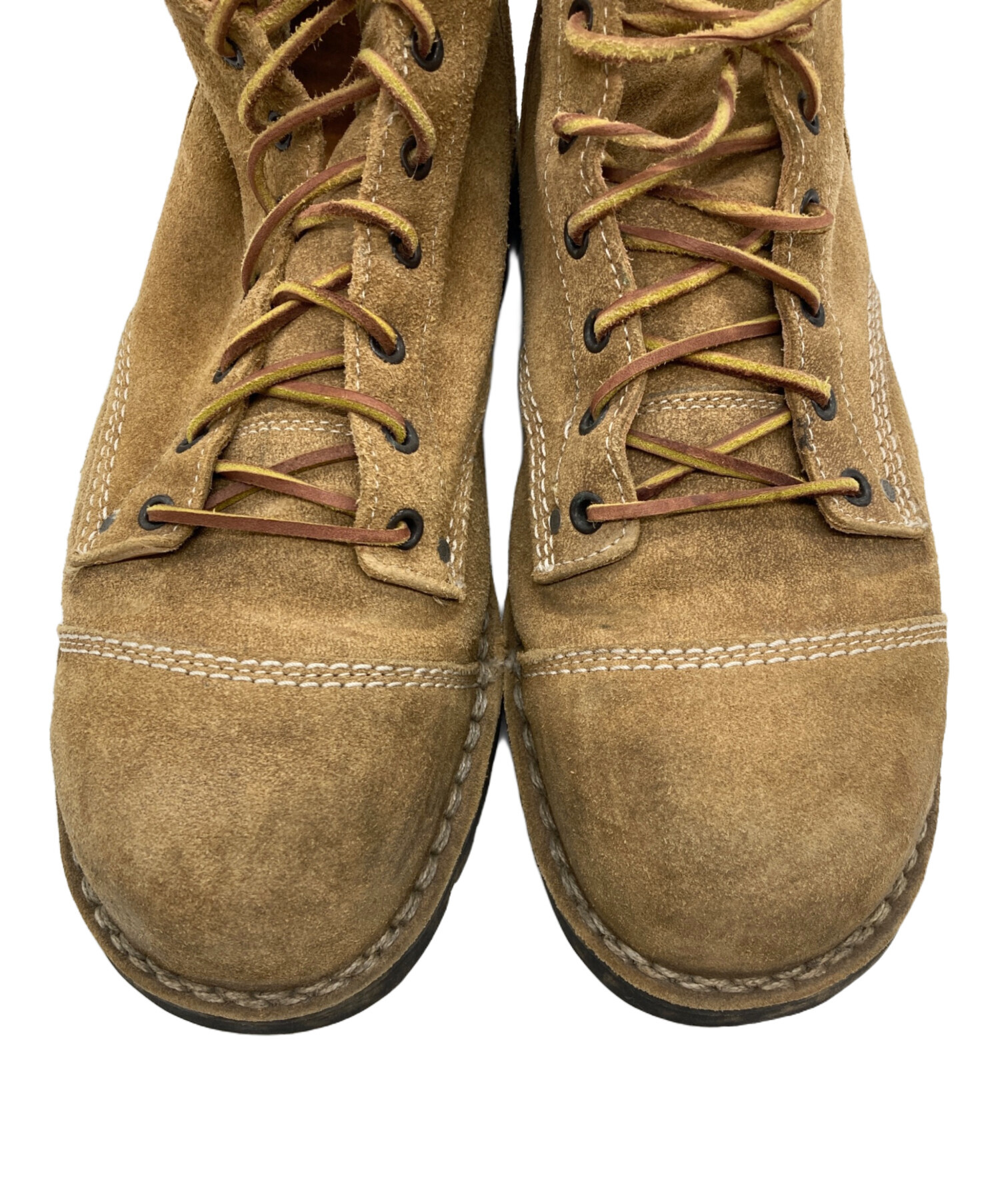 DIESEL ディーゼル スウェード ブーツ EUR37/JPN24cm 中古・古着通販】DIESEL (ディーゼル) スエード ワークブーツ ブラウン