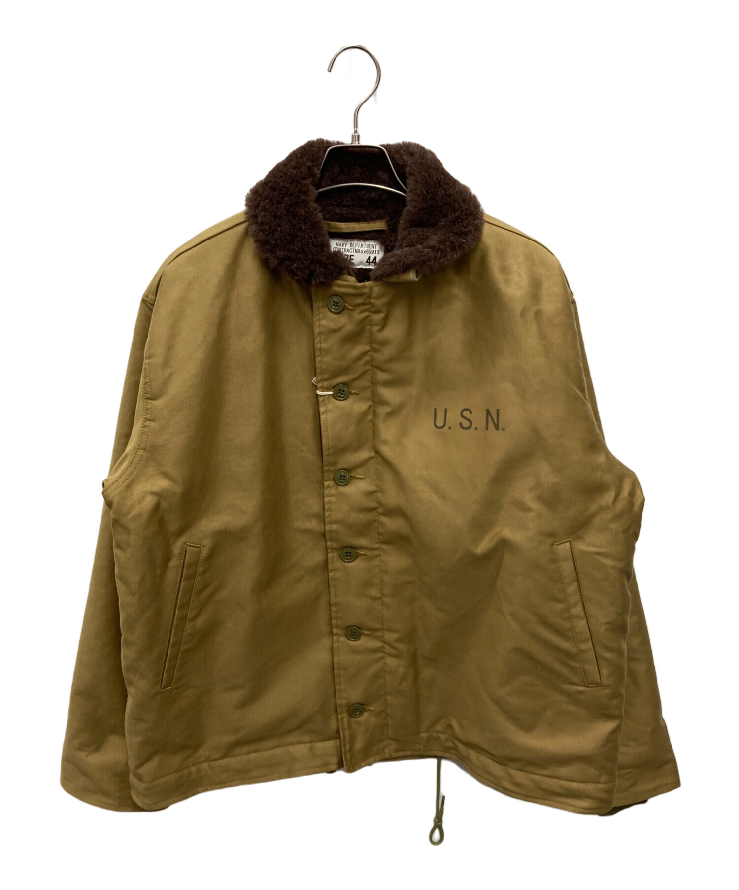 中古・古着通販】WAIPER (ワイパー) U.S.NAVY N-1 デッキジャケット