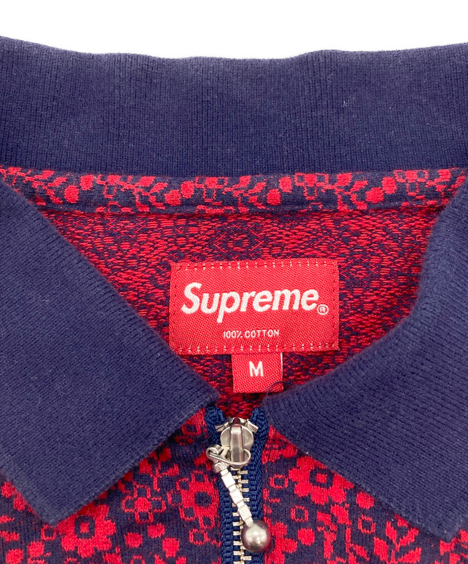 中古・古着通販】Supreme (シュプリーム) Floral Jacquard Zip L/S