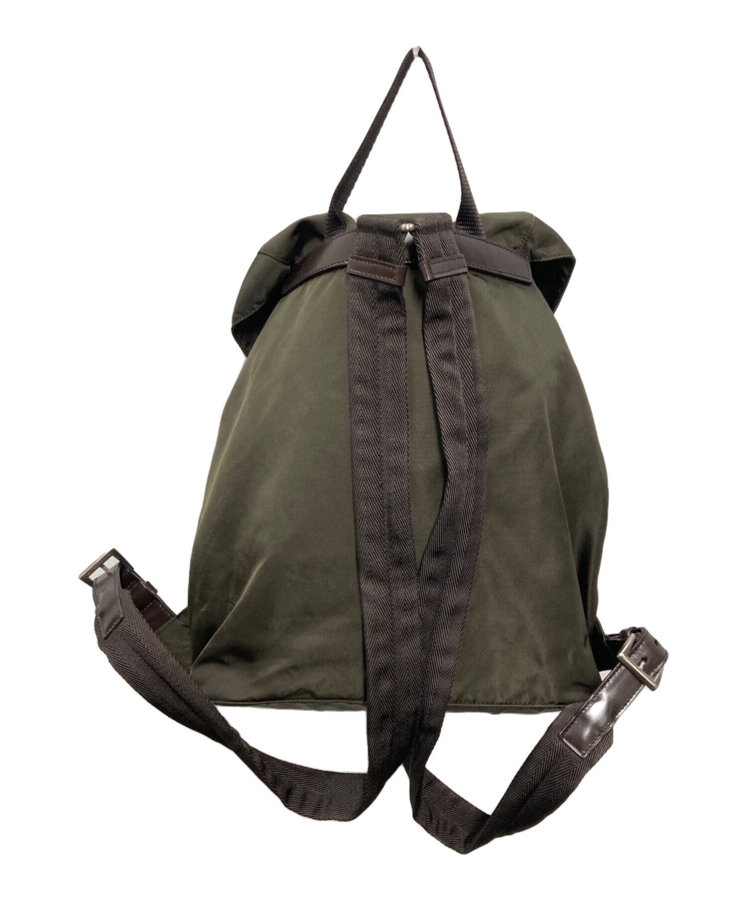 中古・古着通販】PRADA (プラダ) ナイロンリュック オリーブ｜ブランド