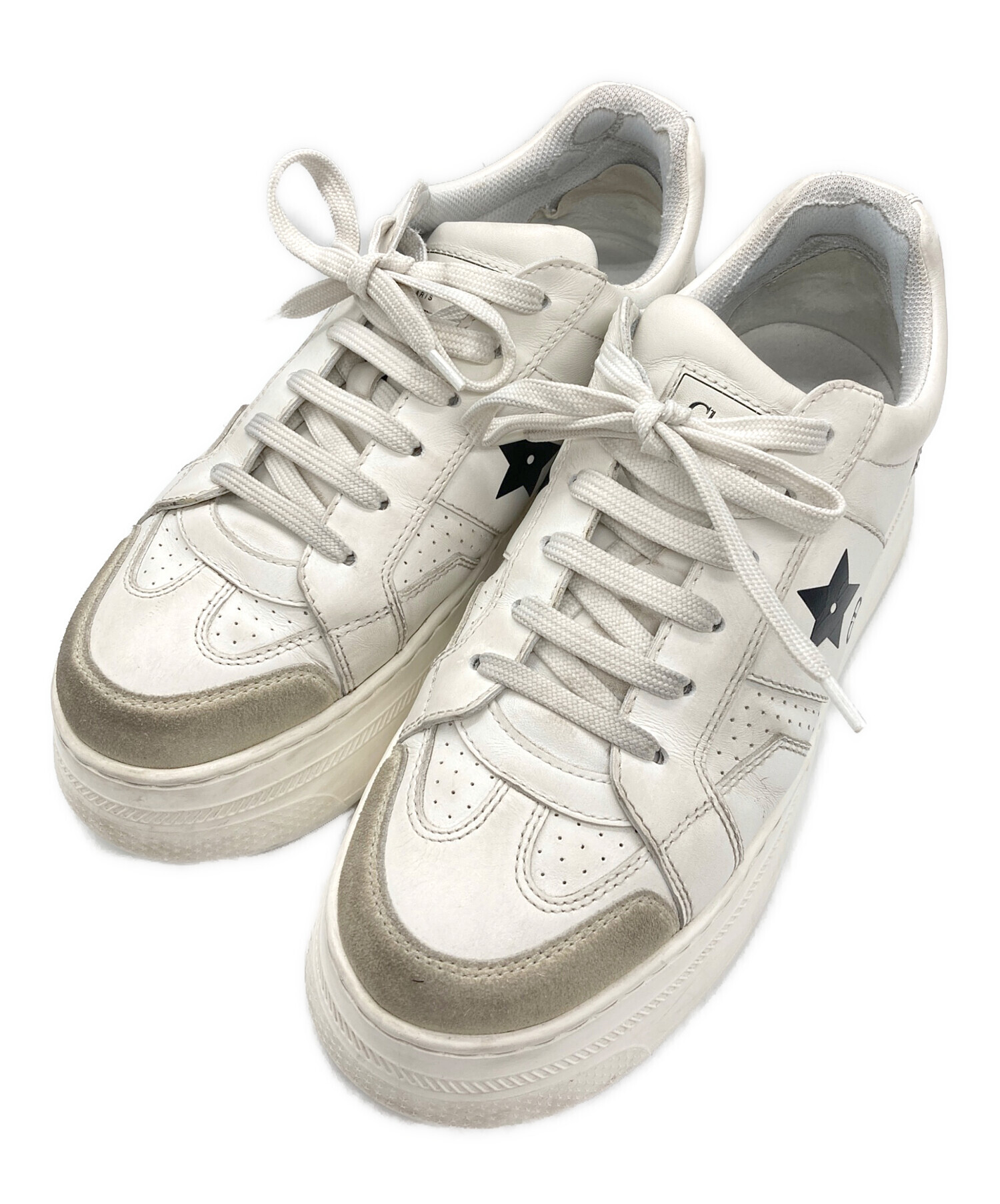 DIOR スタースニーカー37 中古・古着通販】DIOR (ディオール) Dior Star プラットフォーム