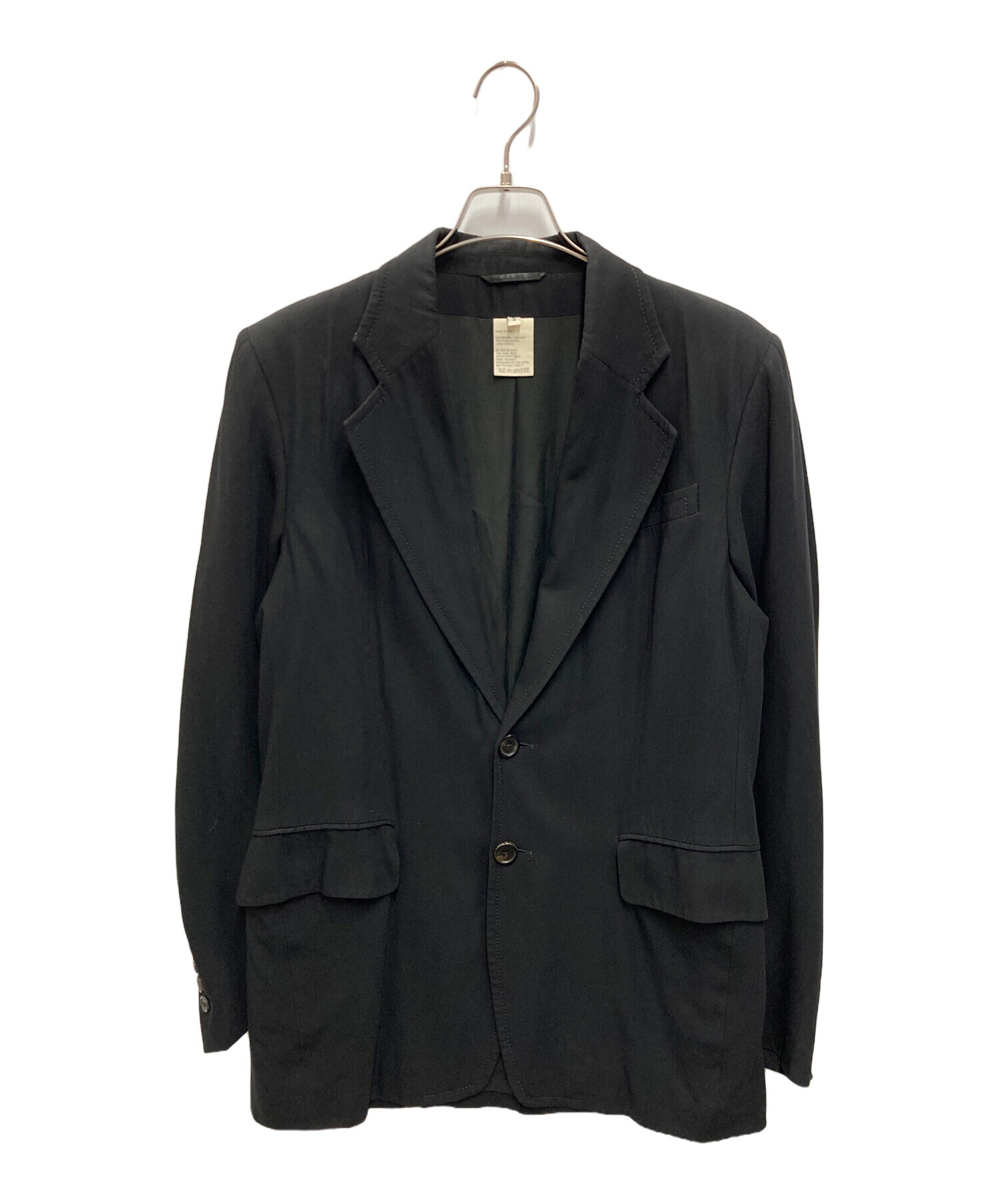 ANN DEMEULEMEESTER テーラードジャケット オーバーサイズ 中古・古着通販】ANN DEMEULEMEESTER (アンドゥムルメステール) ウール