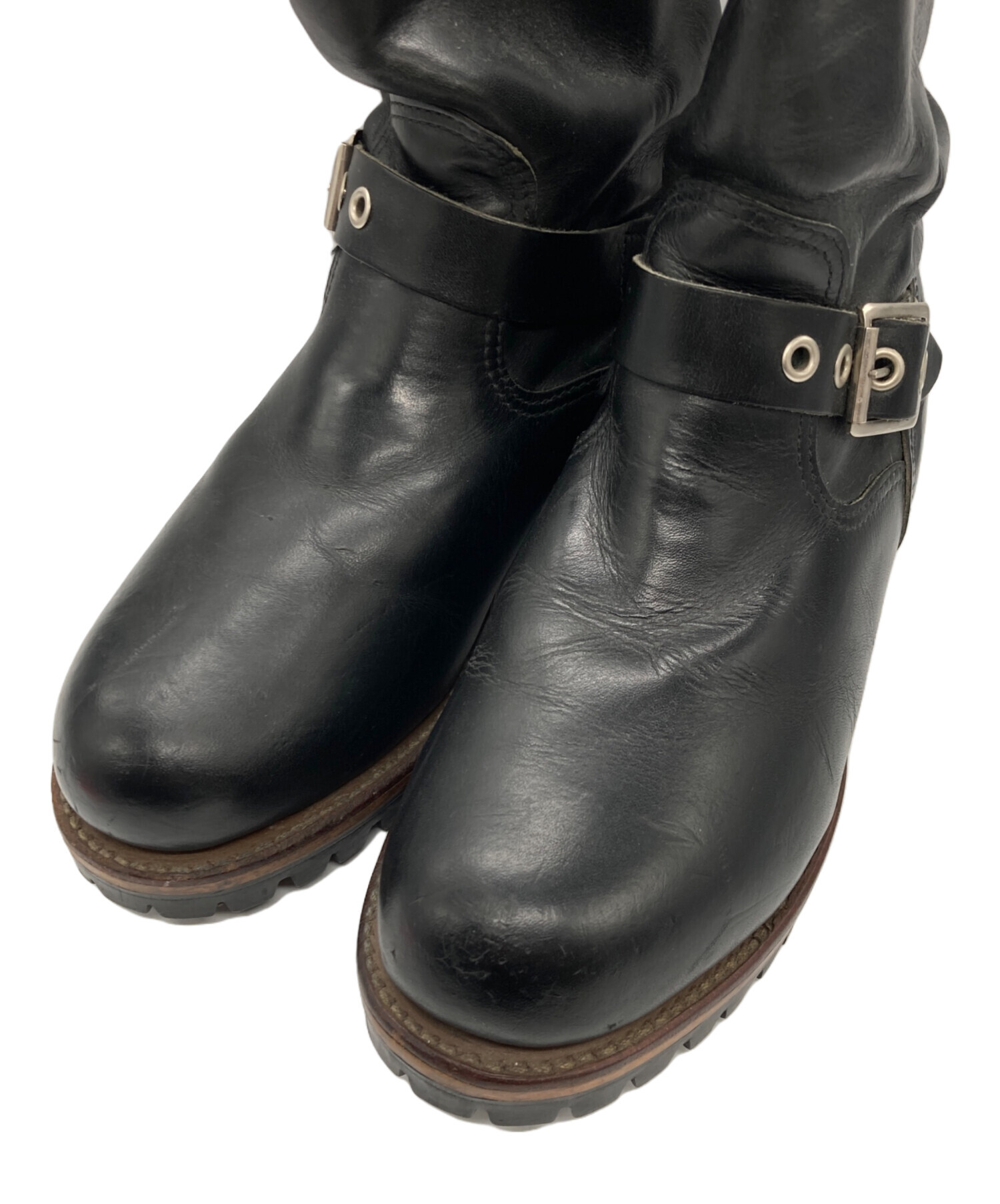 中古・古着通販】CHIPPEWA (チペワ) エンジニアブーツ ブラック サイズ