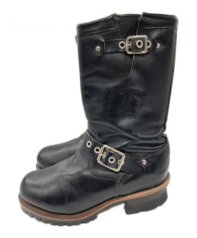 中古・古着通販】CHIPPEWA (チペワ) エンジニアブーツ ブラック サイズ