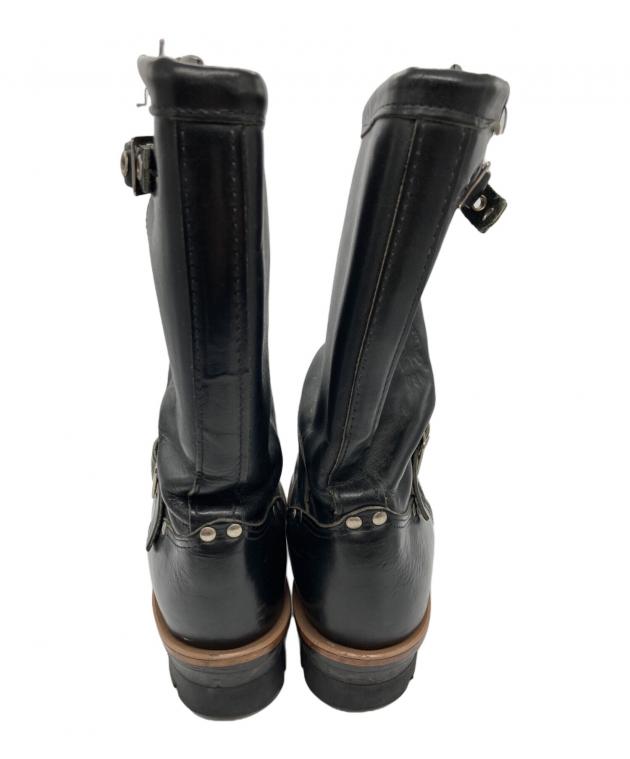 中古・古着通販】CHIPPEWA (チペワ) エンジニアブーツ ブラック サイズ