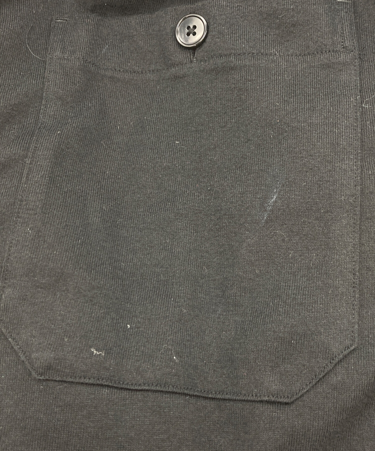 中古・古着通販】GROUND Y (グラウンドワイ) ラップパンツ ブラック