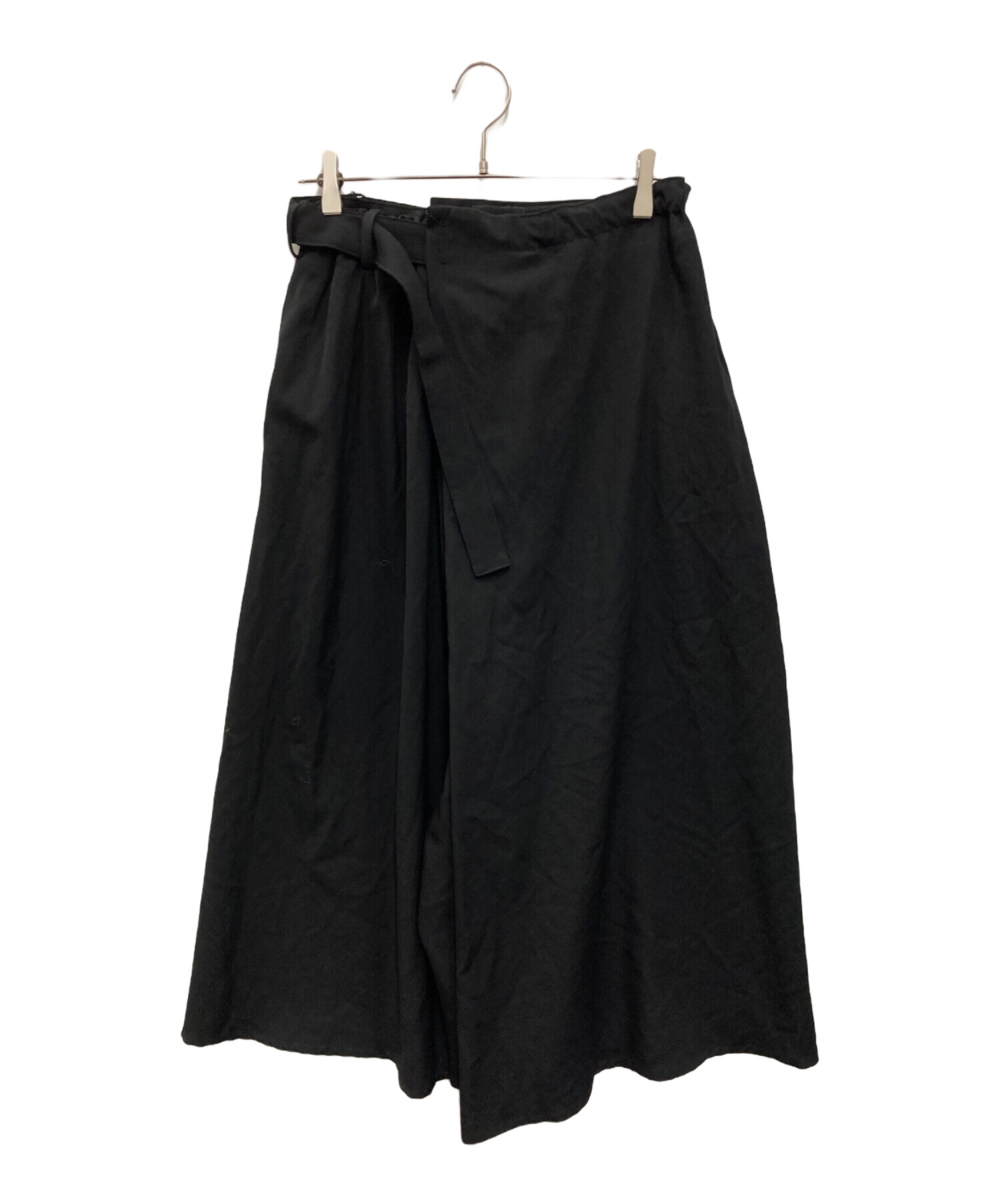 ヨウジヤマモト　ノアール　+noir 変形パンツ　ブラック 中古・古着通販】yohji yamamoto+Noir (ヨウジヤマモトプリュス