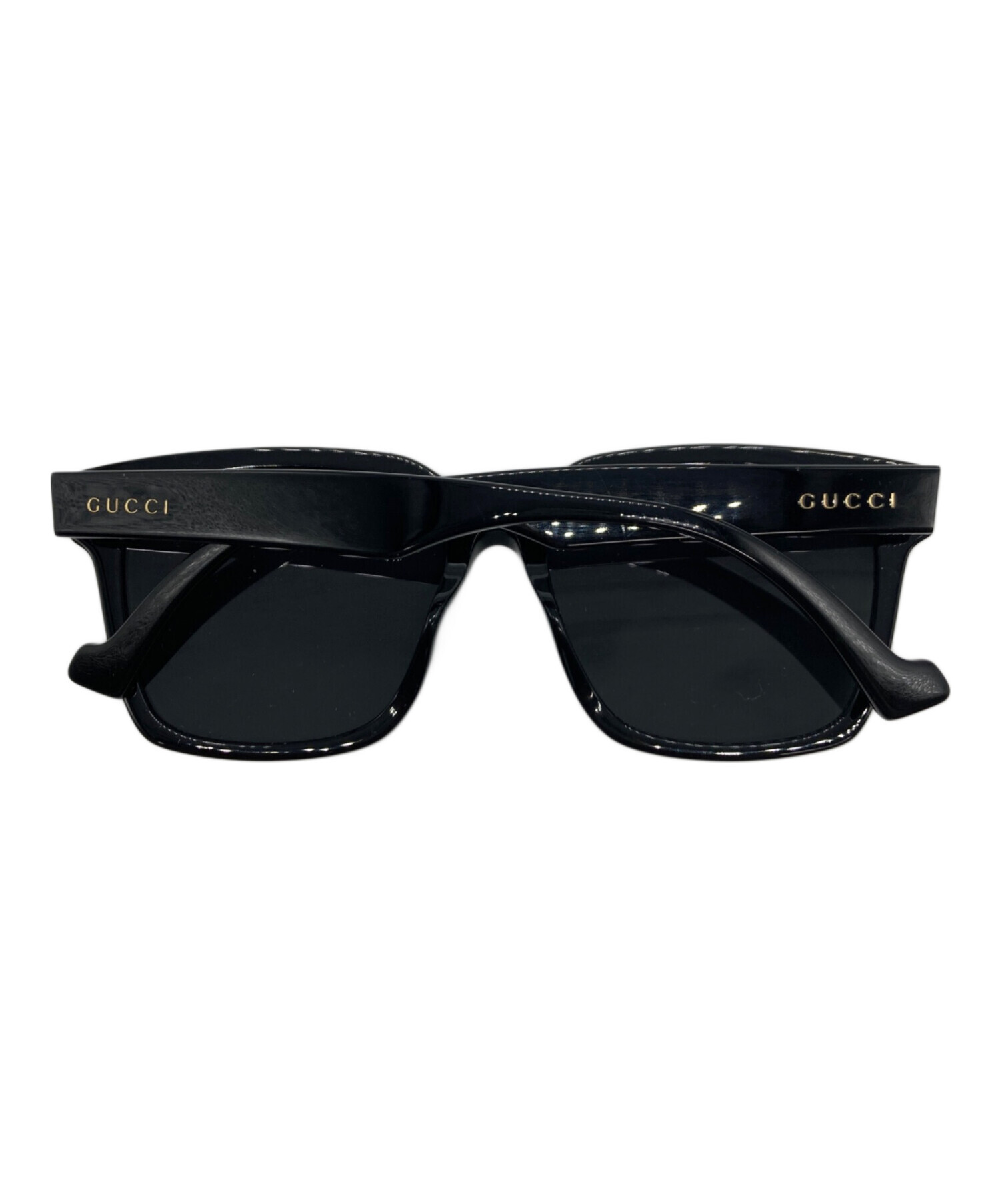 GUCCI グッチ　サングラス ブラック 中古・古着通販】GUCCI (グッチ) サングラス ブラック｜ブランド・古着