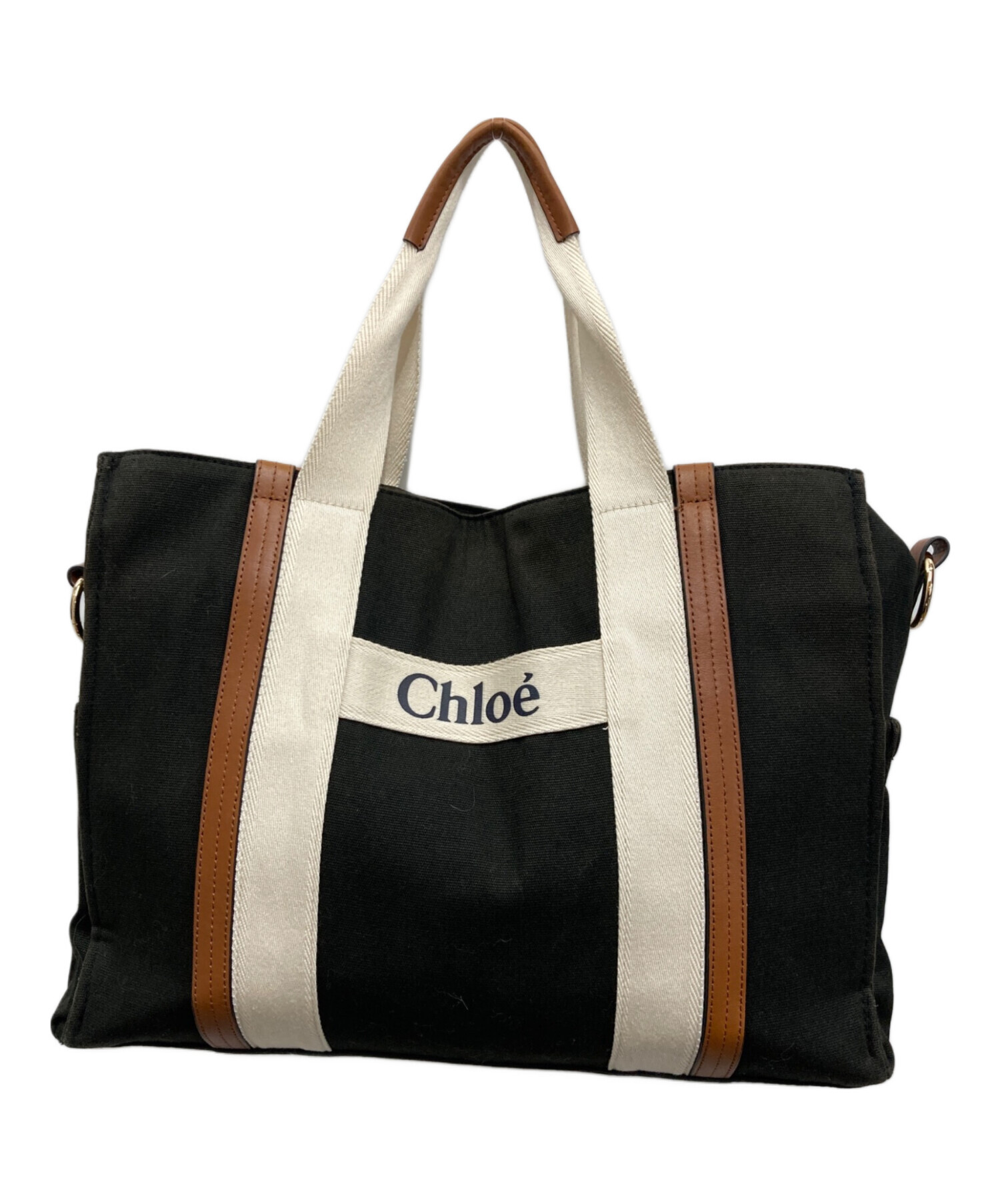 中古・古着通販】Chloe (クロエ) マザーズバッグ ブラック｜ブランド