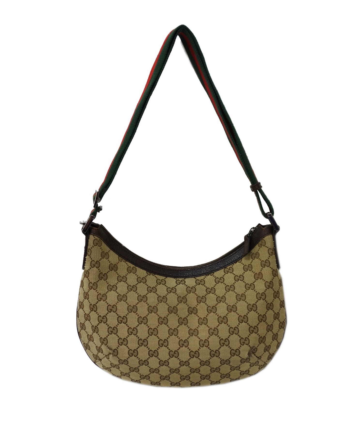1円 GUCCI グッチ 181092 シェリーライン GG柄 GGキャンバス クロス 