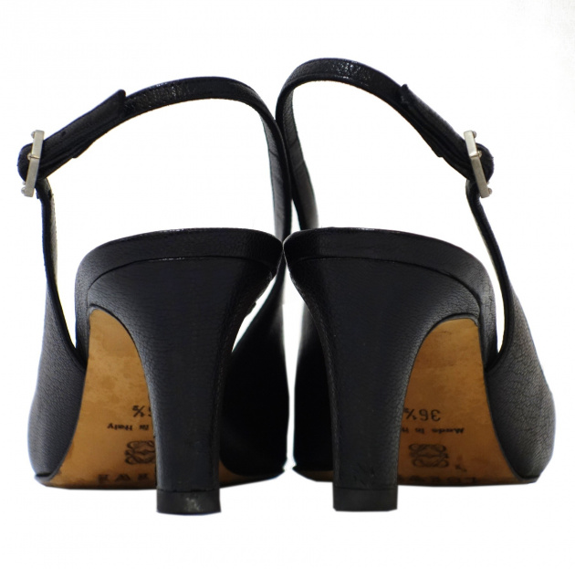 ロエベ パンプス36 新品未使用品 中古・古着通販】LOEWE (ロエベ) パンプス ブラック サイズ:36 1/2