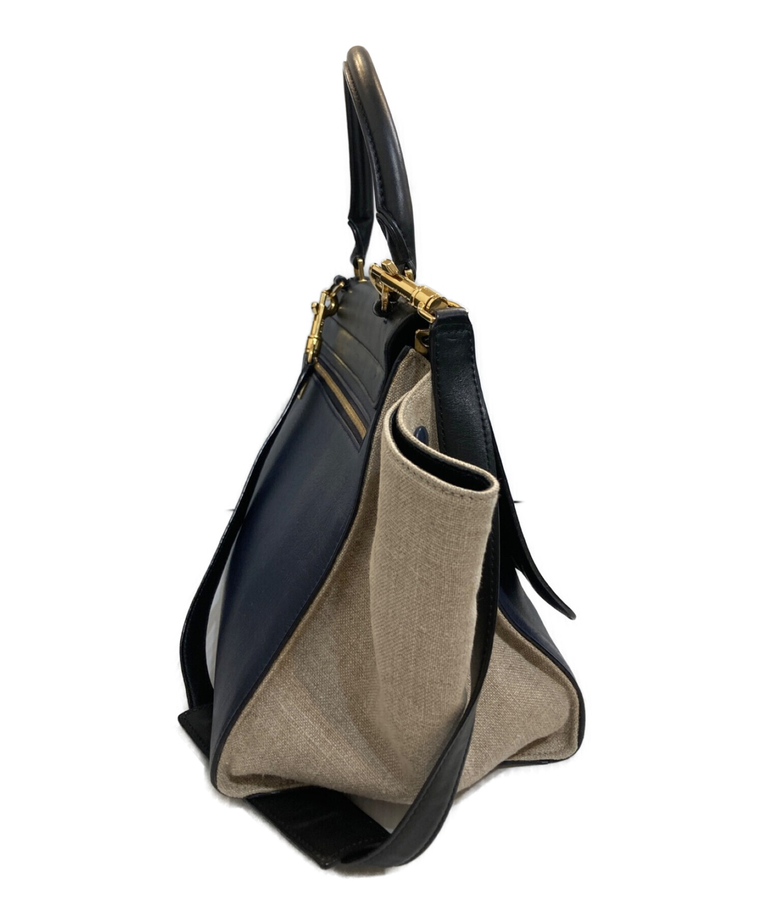 中古・古着通販】CELINE (セリーヌ) 2WAYバッグ ネイビー｜ブランド 