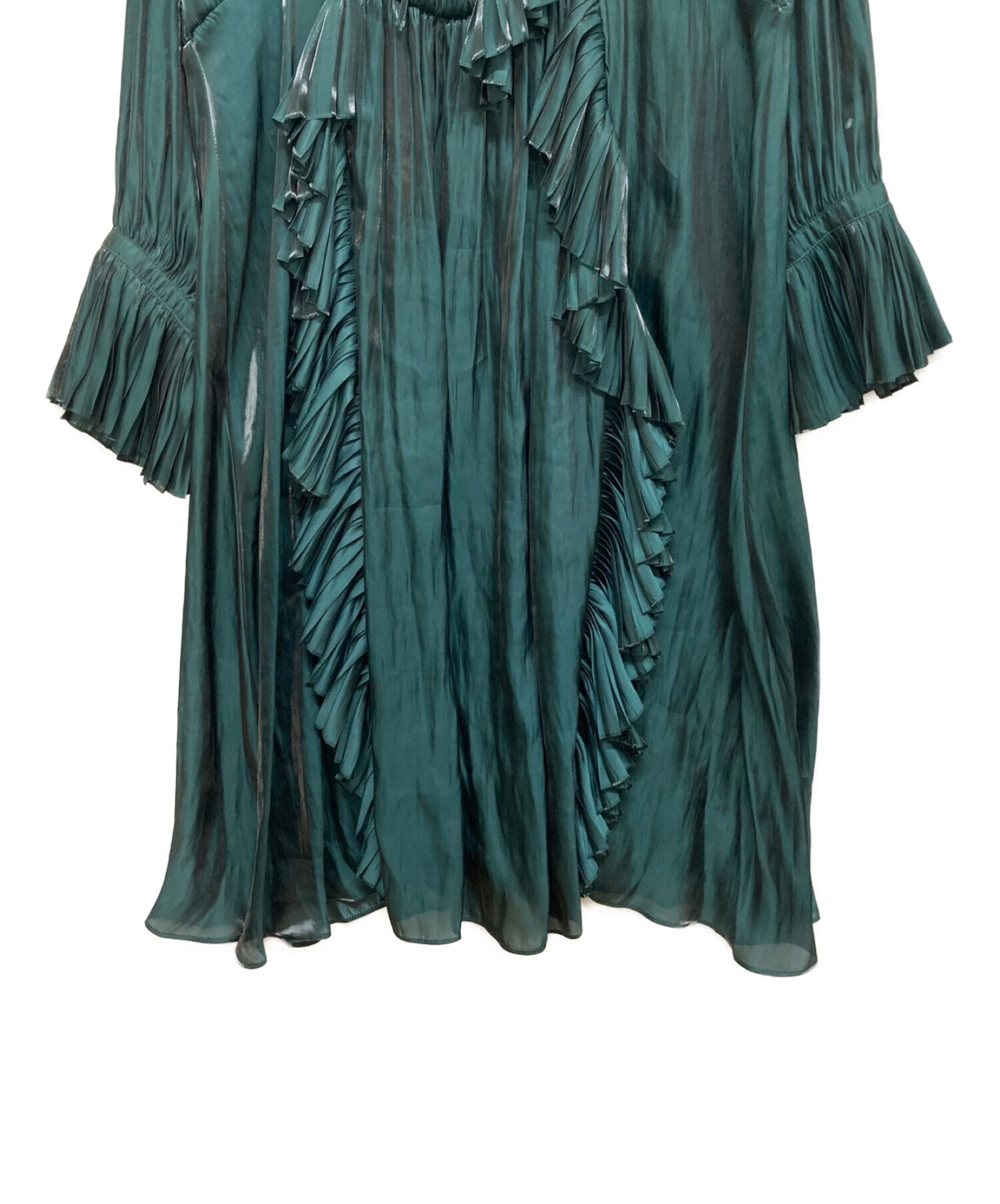 中古・古着通販】Lois CRAYON (ロイスクレヨン) ワンピース グリーン