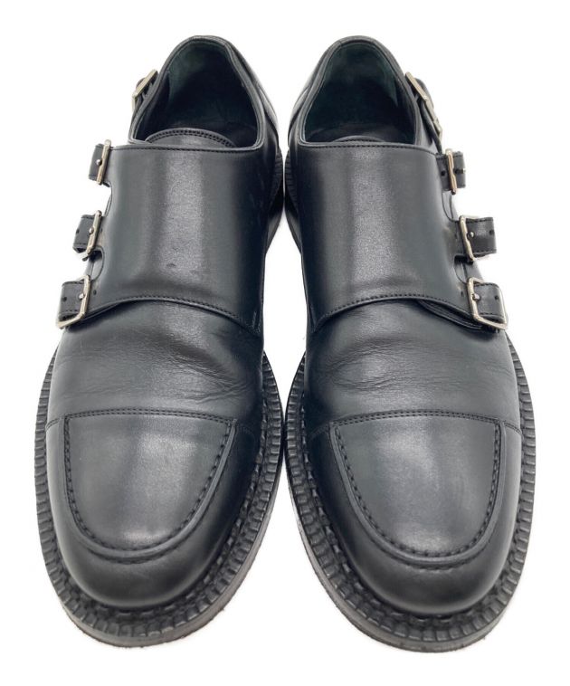 中古・古着通販】Dior (ディオール) レザーシューズ ブラック サイズ