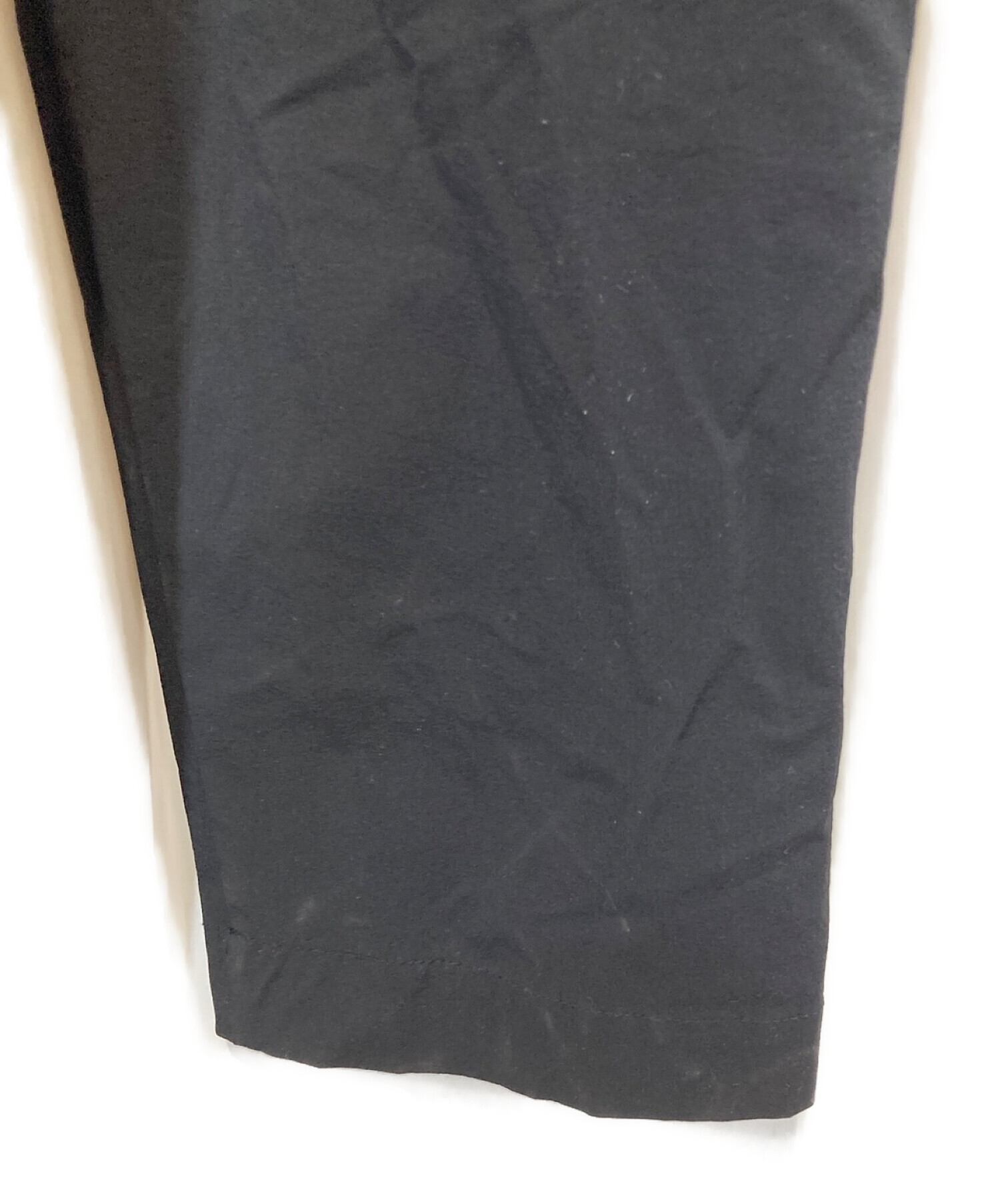中古・古着通販】yori (ヨリ) オールインワン ブラック サイズ:36 