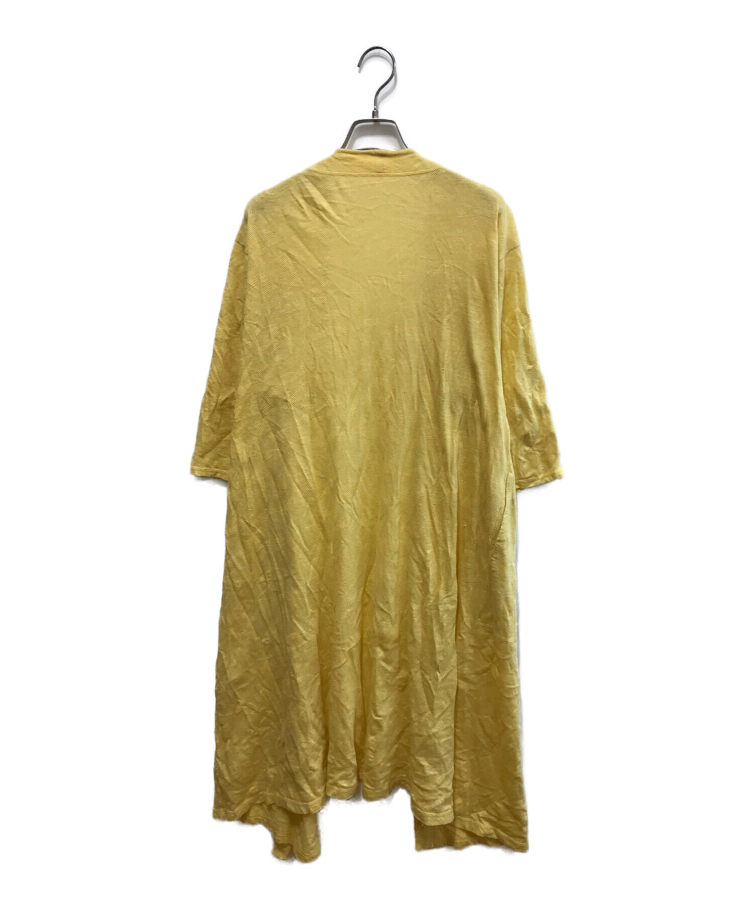 ヨーガンレール　リネンカーディのドレス　ベージュ ヨーガンレールリネンカーディのドレスベージュ