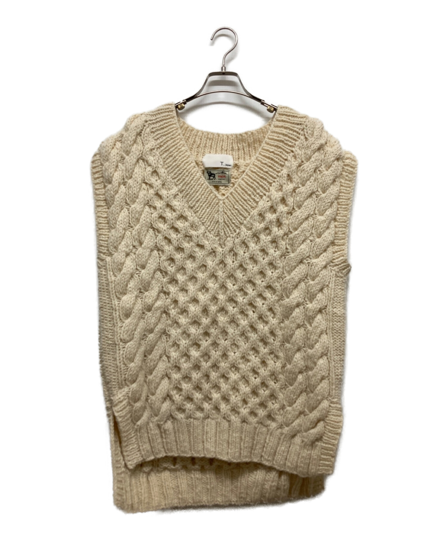 LAD MUSICIAN ニットベスト チェーン 手錠 地雷 原宿 量産 20230726132010882_215.jpg