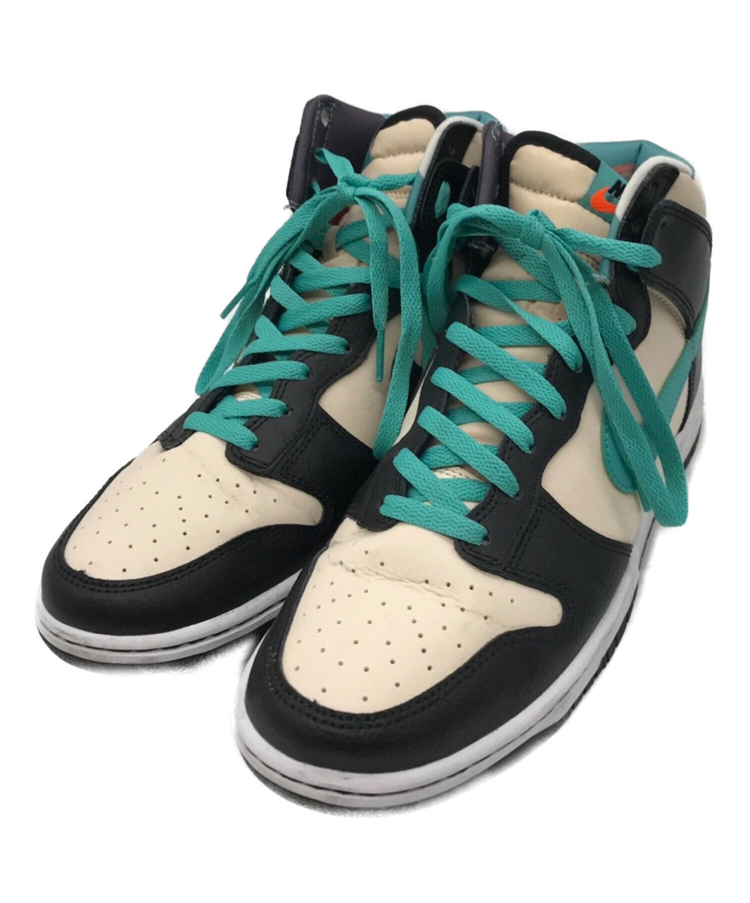 中古・古着通販】NIKE (ナイキ) ハイカットスニーカー ベージュ サイズ 