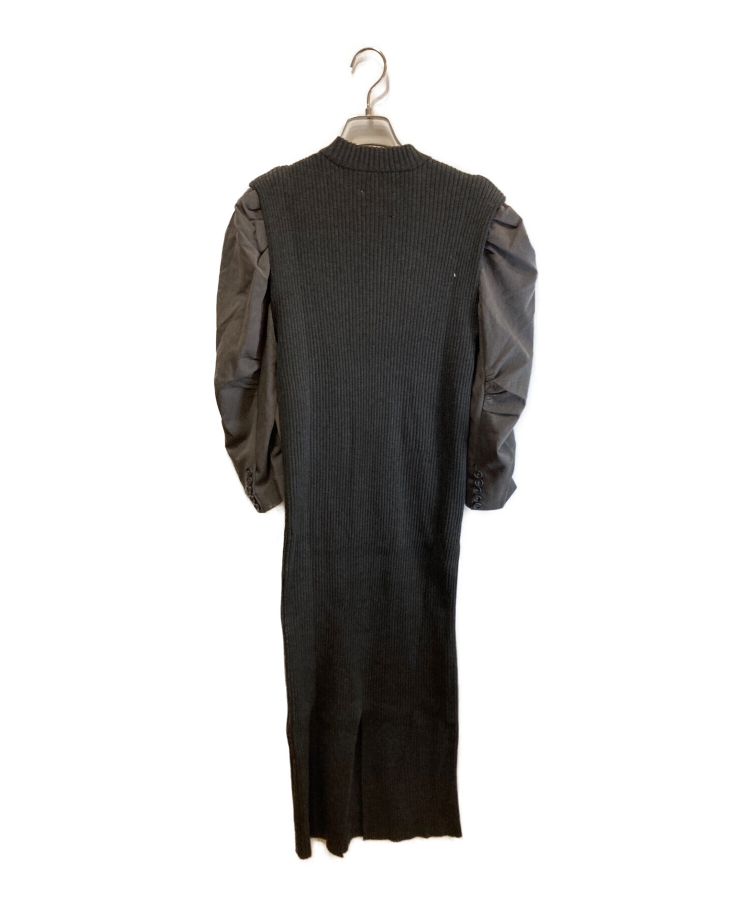 中古・古着通販】AMeLIE (アメリ) JACKET LIKE TIGHT KNIT DRESS 中古・古着通販】AMeLIE (アメリ) JACKET LIKE TIGHT KNIT DRESS