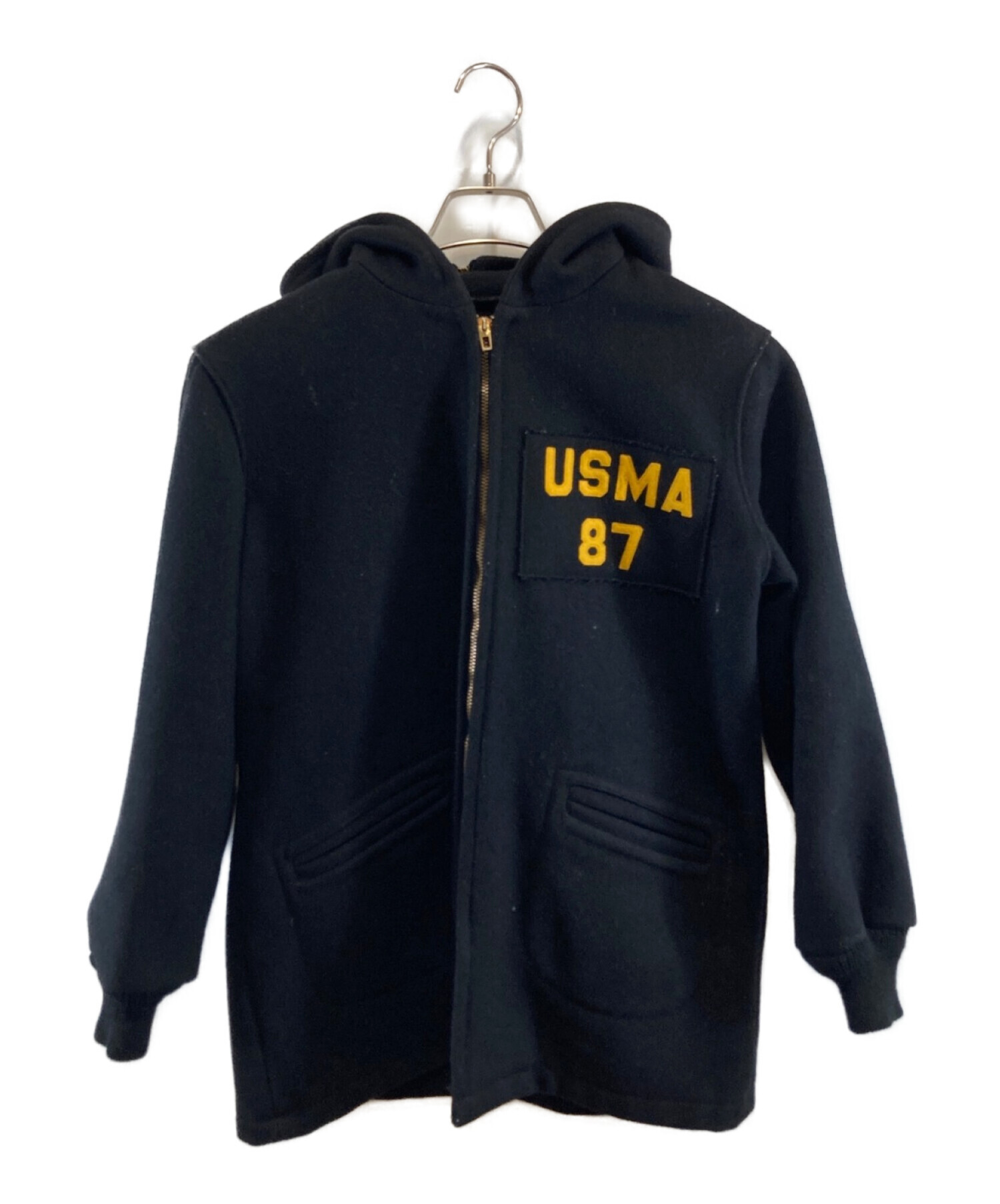 中古・古着通販】USED (ユーズド) カデットコート ブラック サイズ:14S